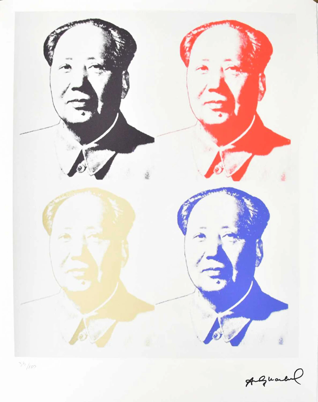 AFTER ANDY WARHOL (1928-1987); limited edition print
