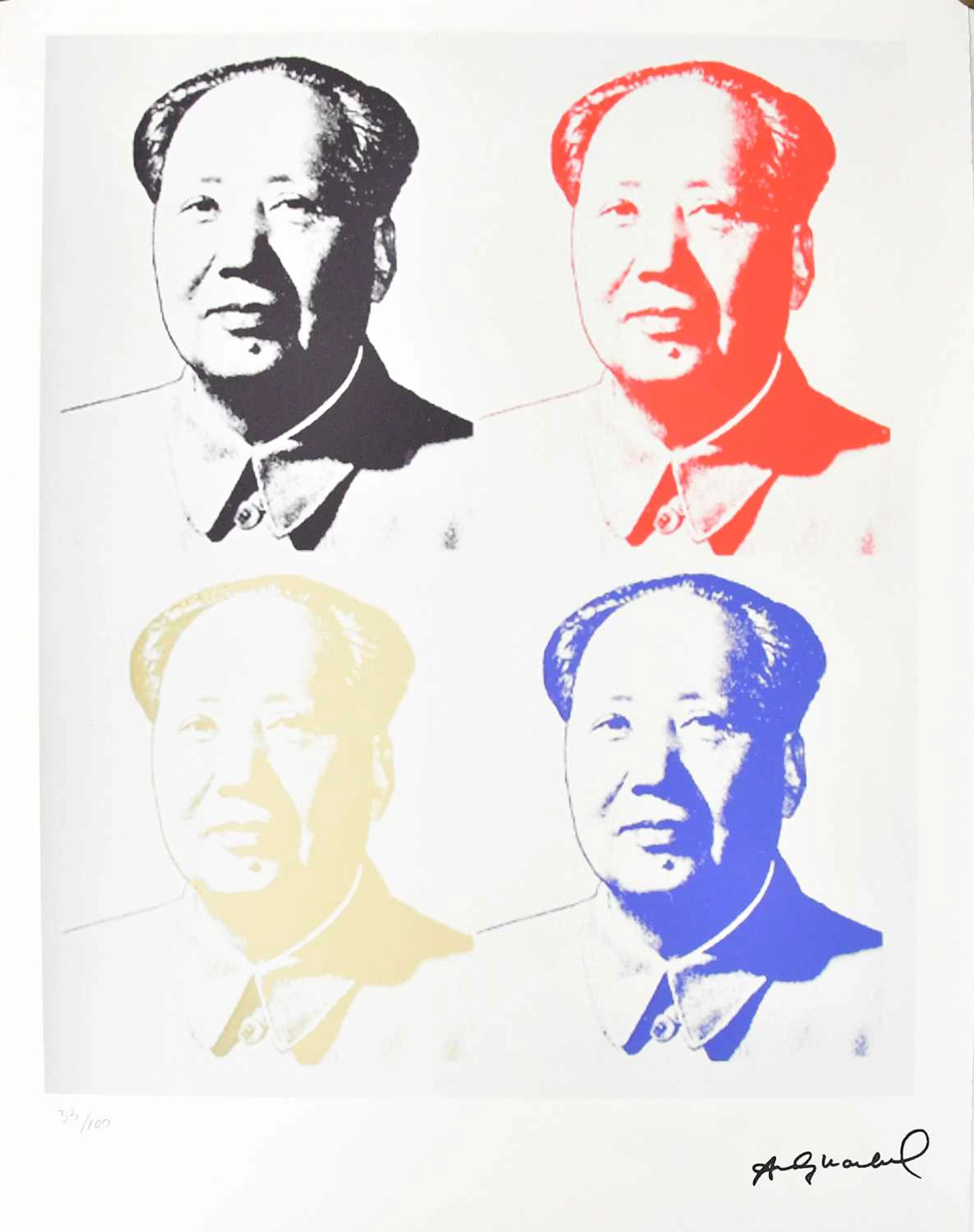 AFTER ANDY WARHOL (1928-1987); limited edition print