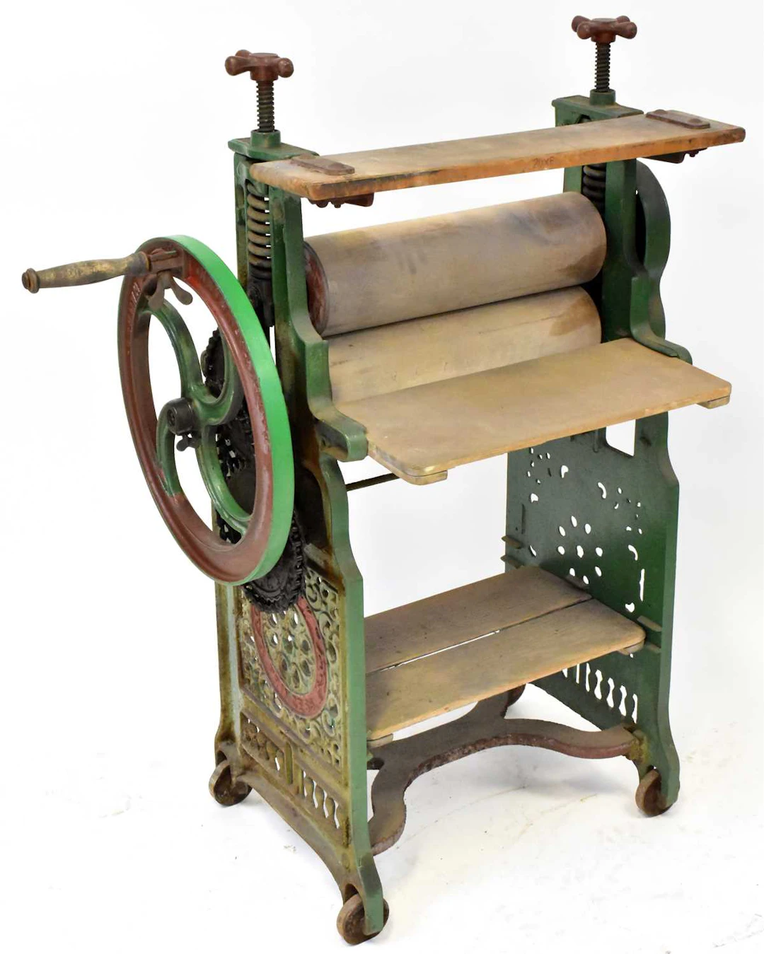 A Ewbank Princess mangle with patent folding handle