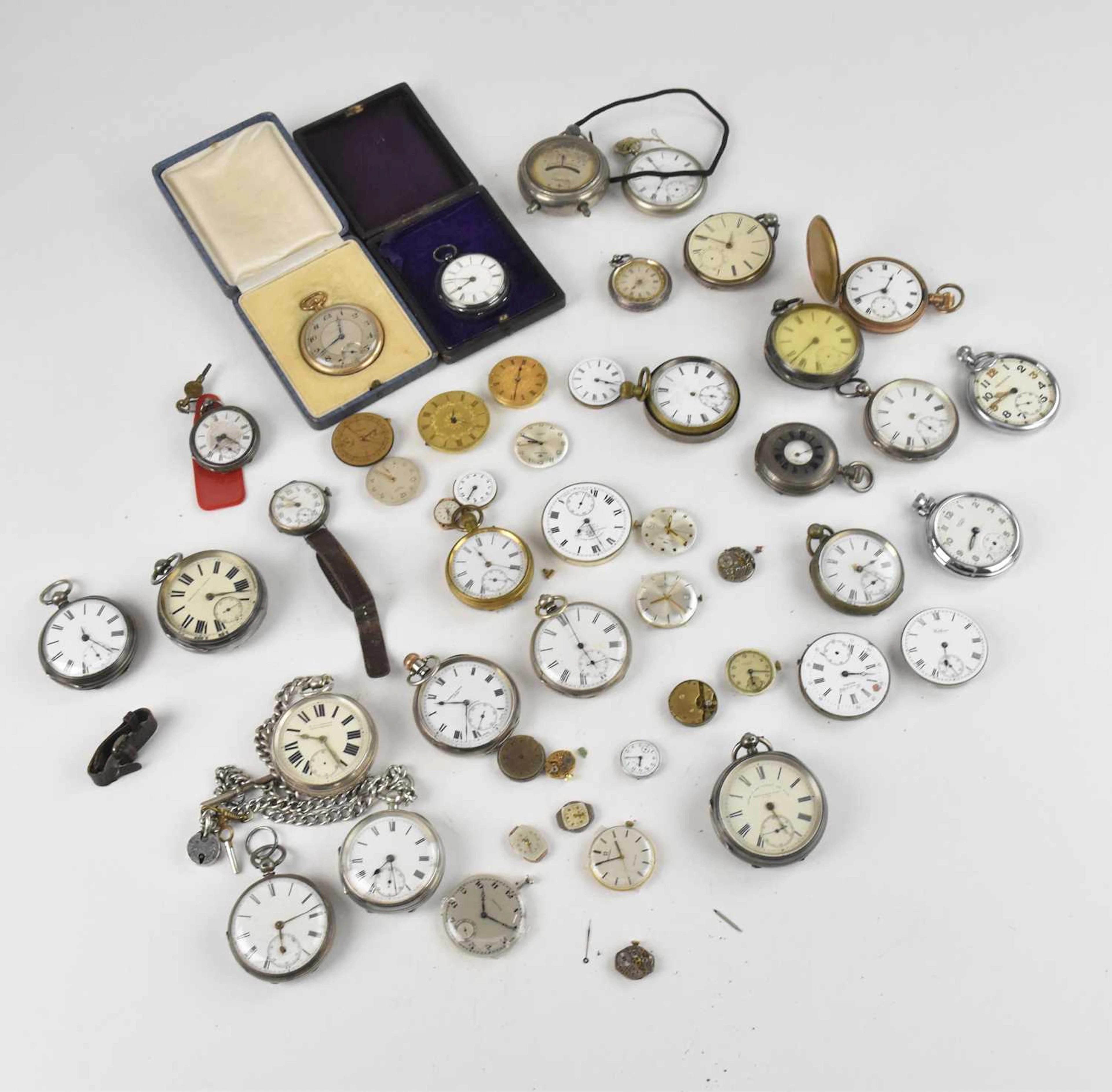 An extensive collection of assorted pocket watches...
