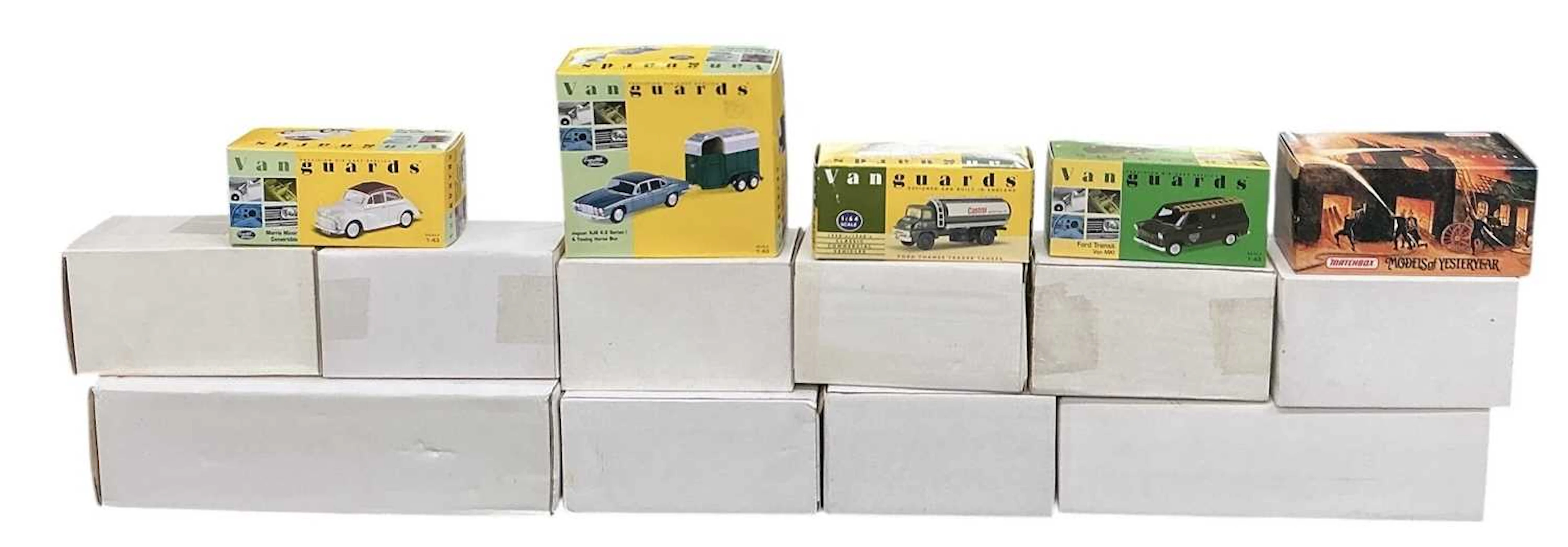 Sixteen assorted boxed model vehicles