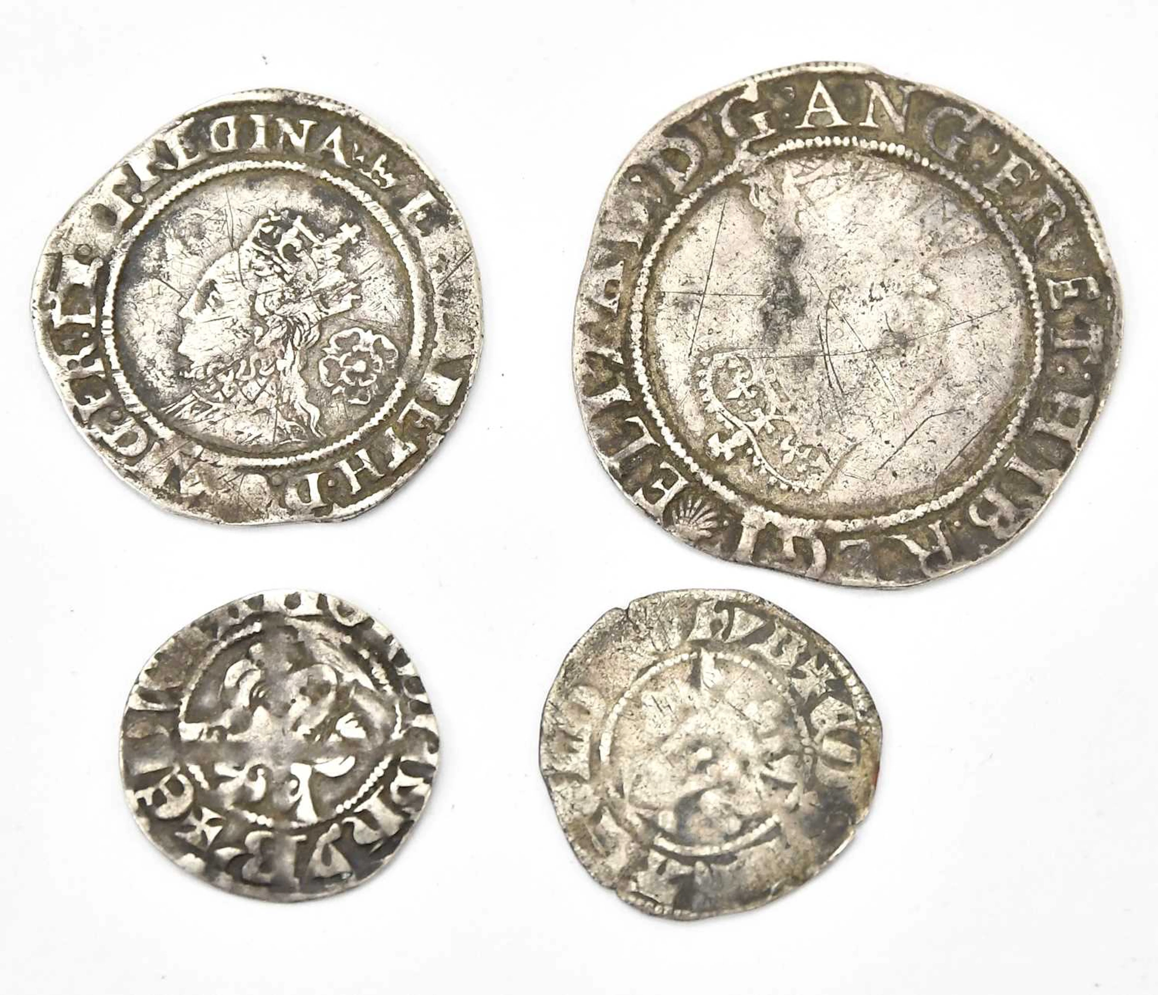 An Elizabeth I hammered shilling