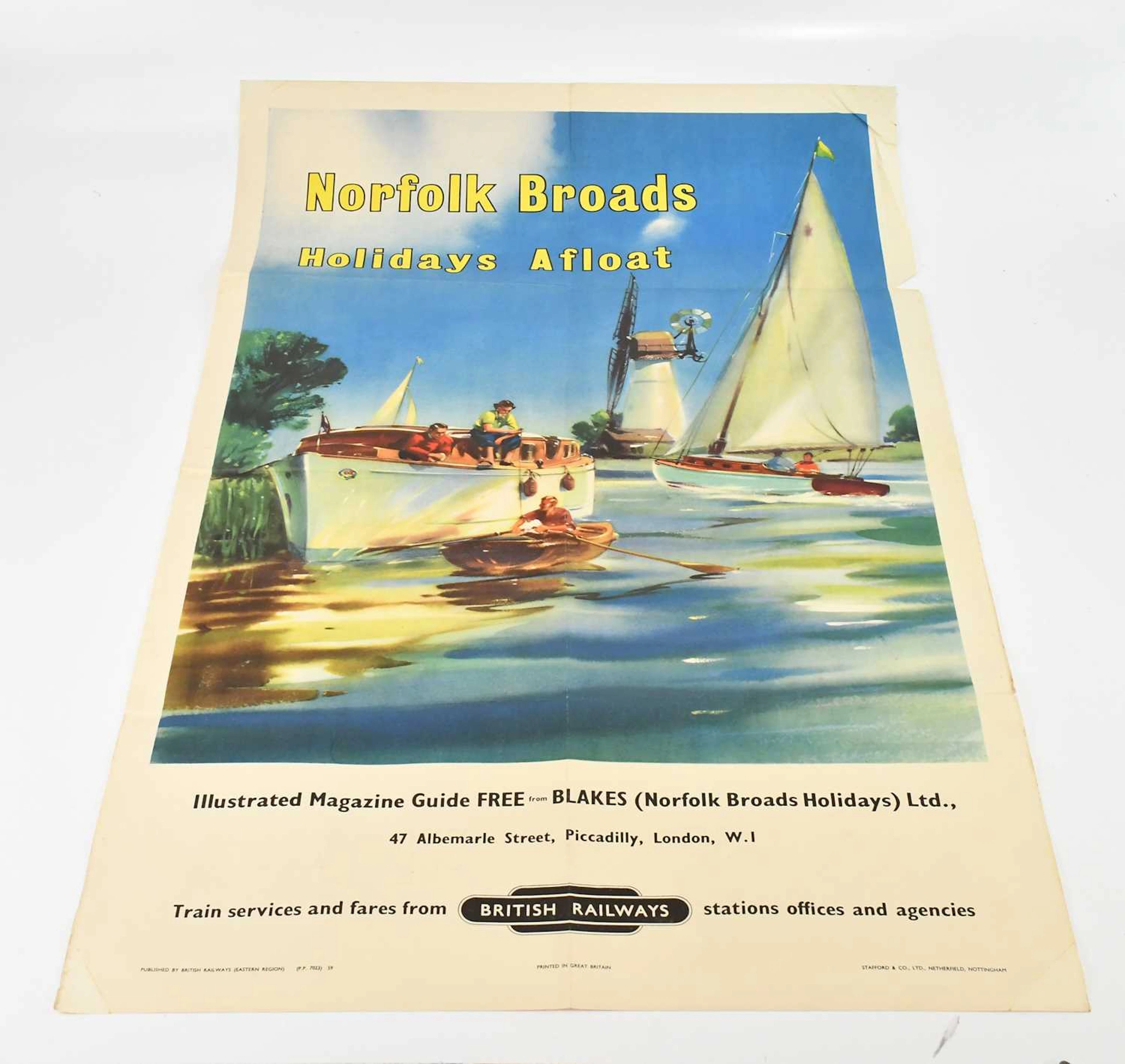A British Rail adverting poster