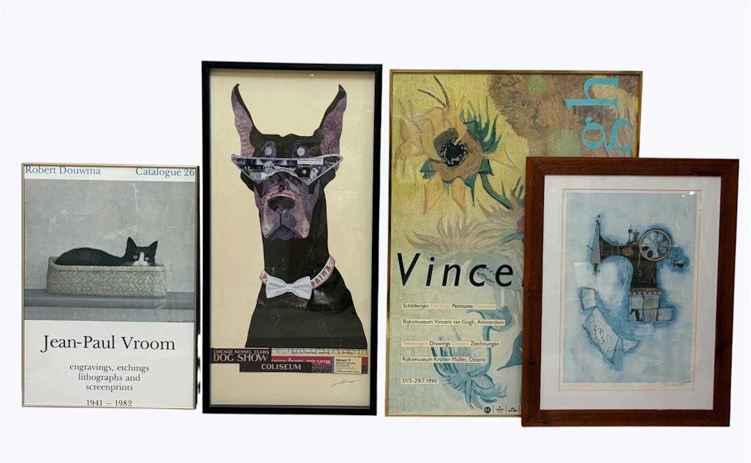 A collage poster for Chicago Kennel Clubs Dog Show