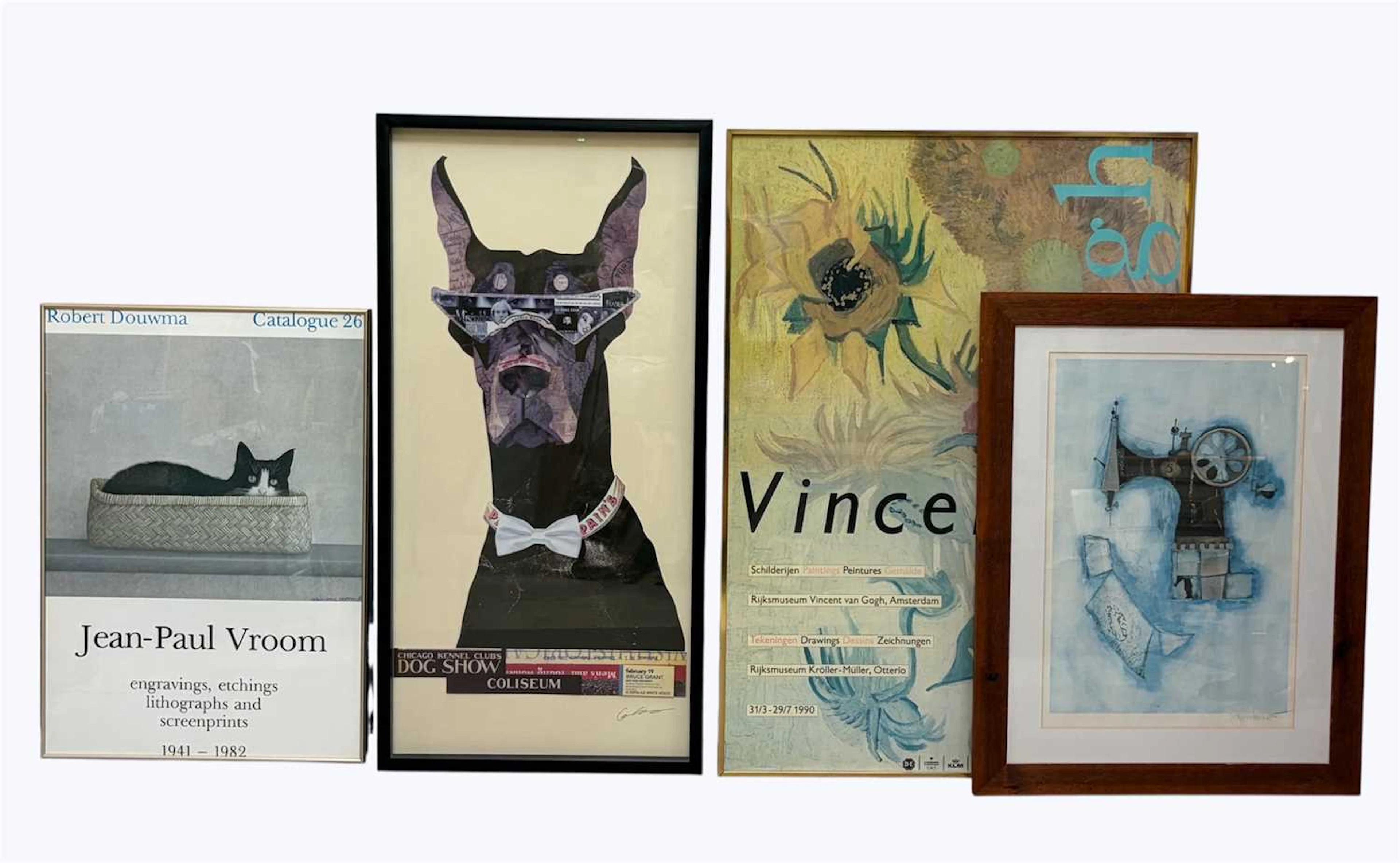 A collage poster for Chicago Kennel Clubs Dog Show