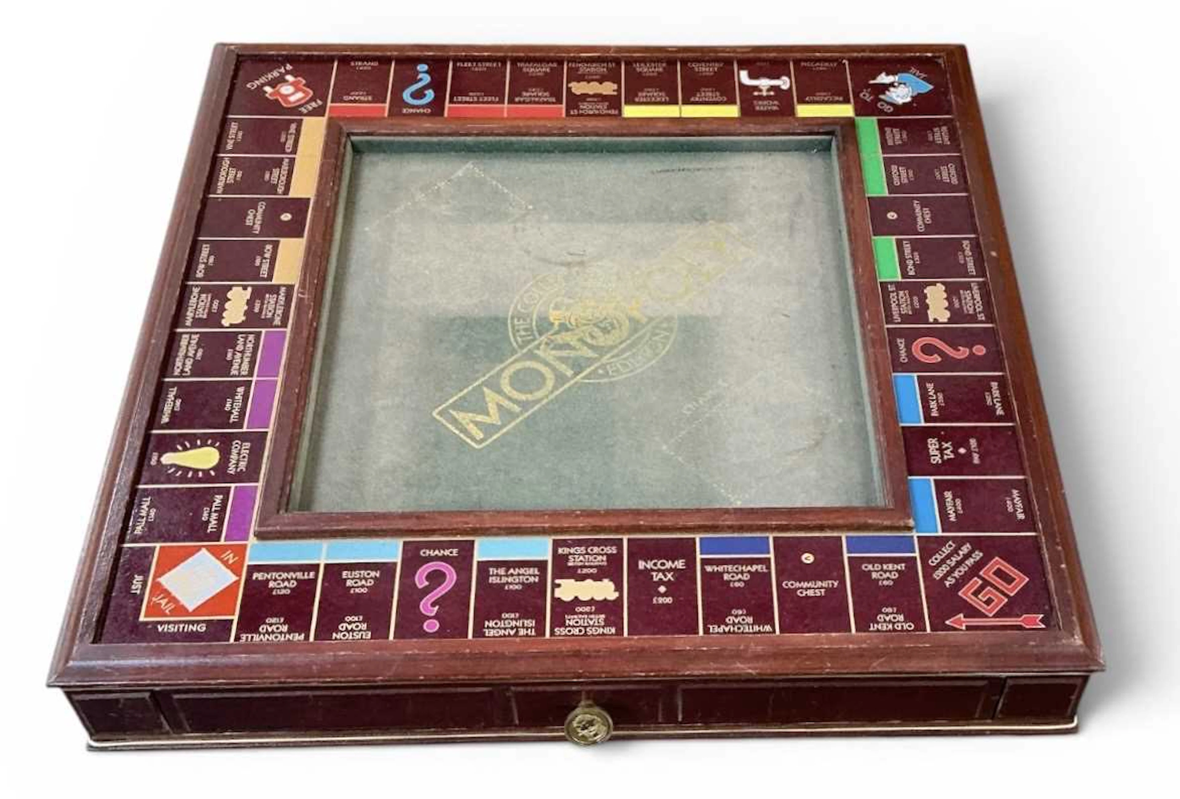 FRANKLIN MINT; a Collector's Edition Monopoly set