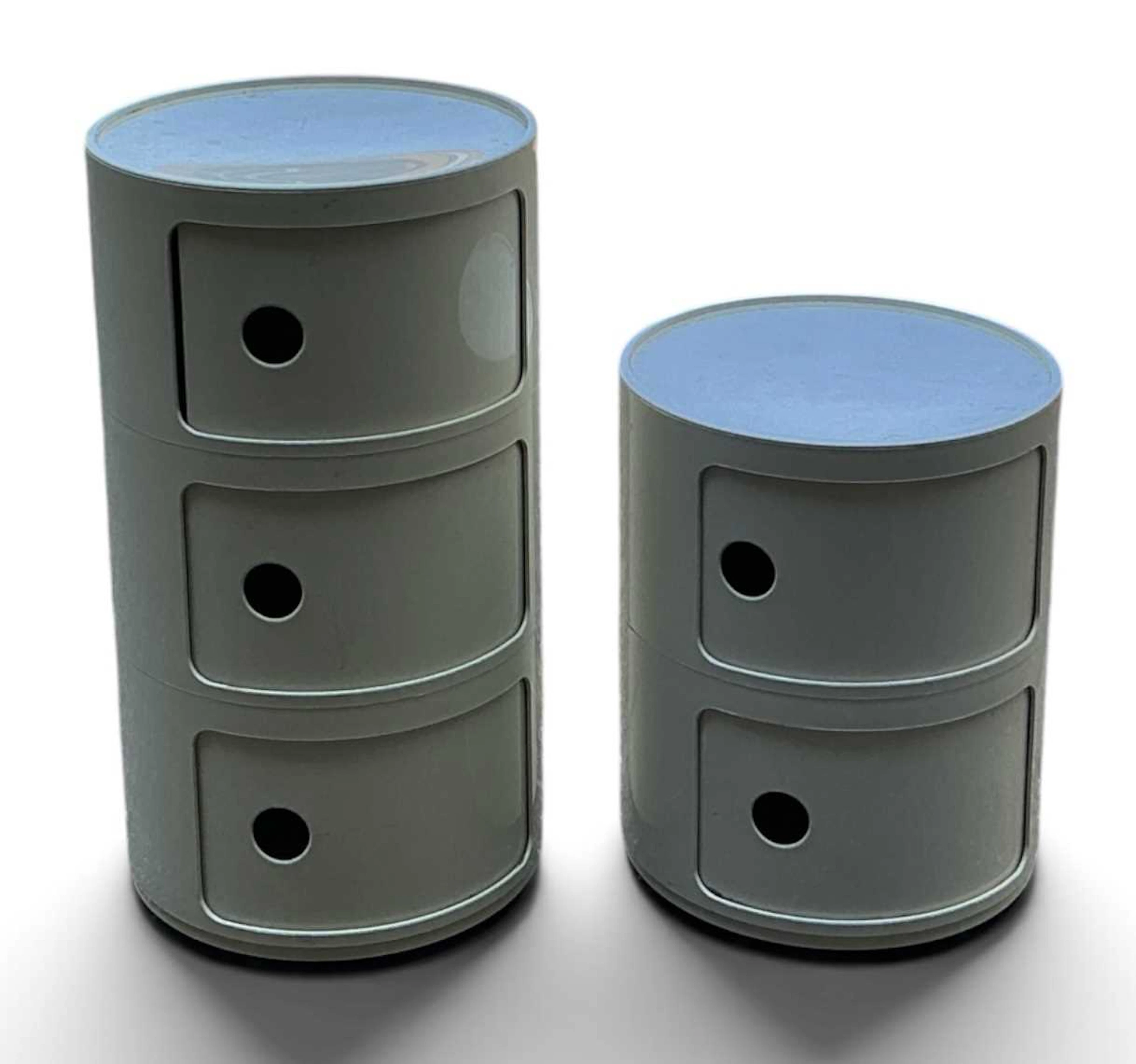 ANNA CASTELLI FERRIERI FOR KARTELL; two modern...