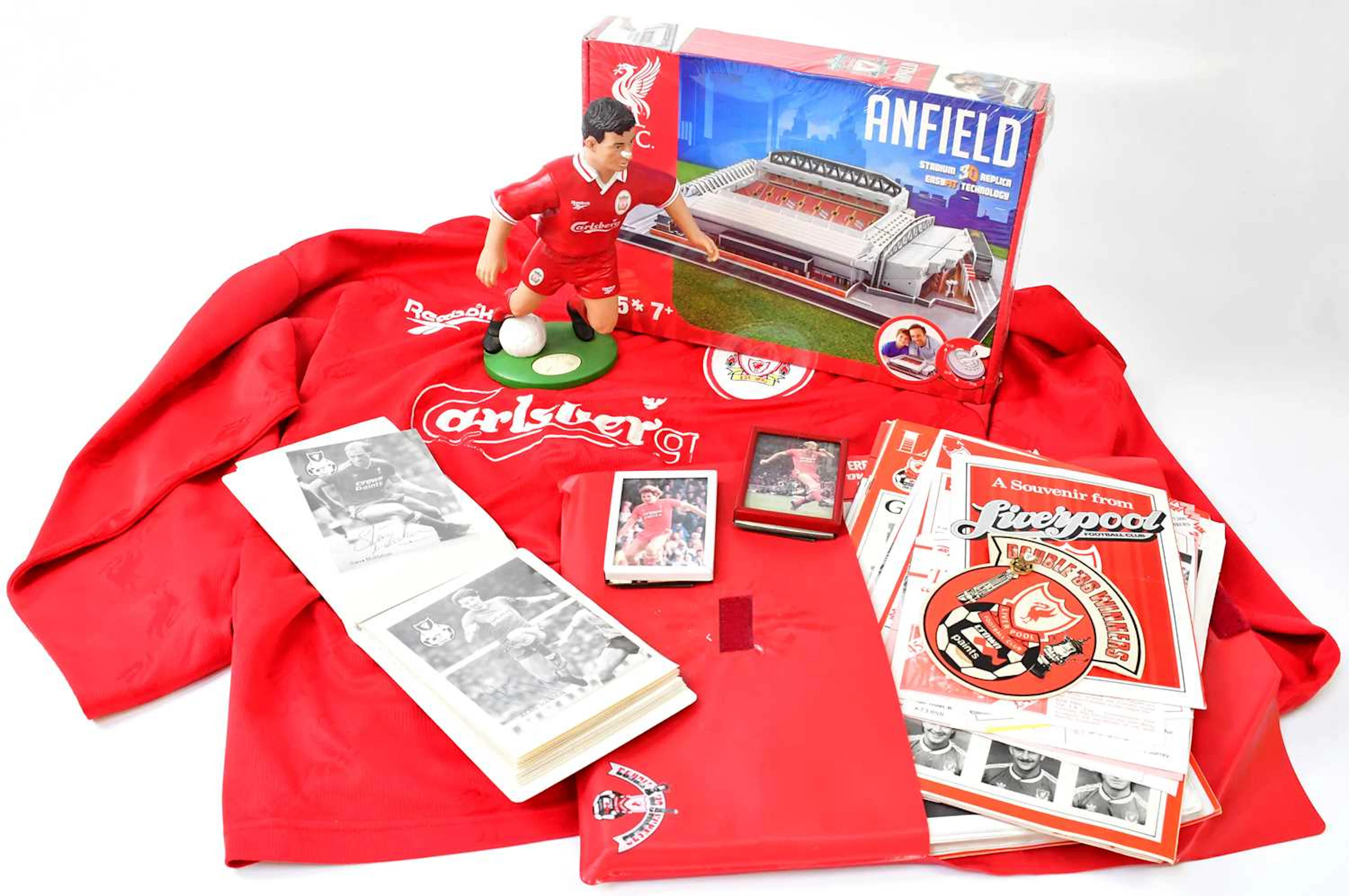 LIVERPOOL FC; a collectors' lot