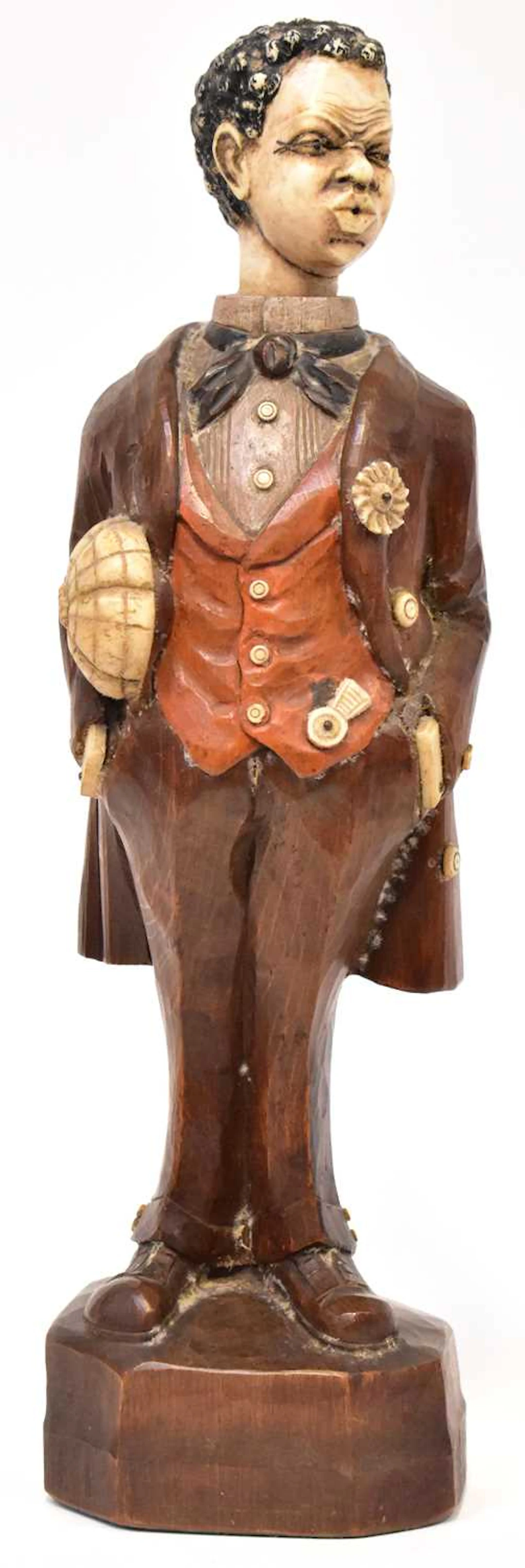An early to mid-20th century German Black Forest whistler automaton