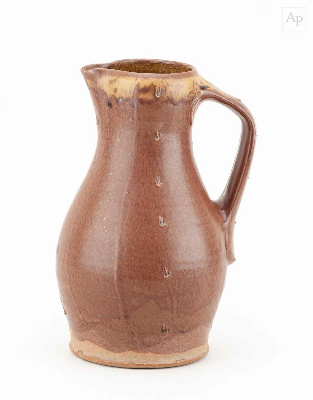 PHIL ROGERS (1951-2020); a stoneware baluster jug covered...