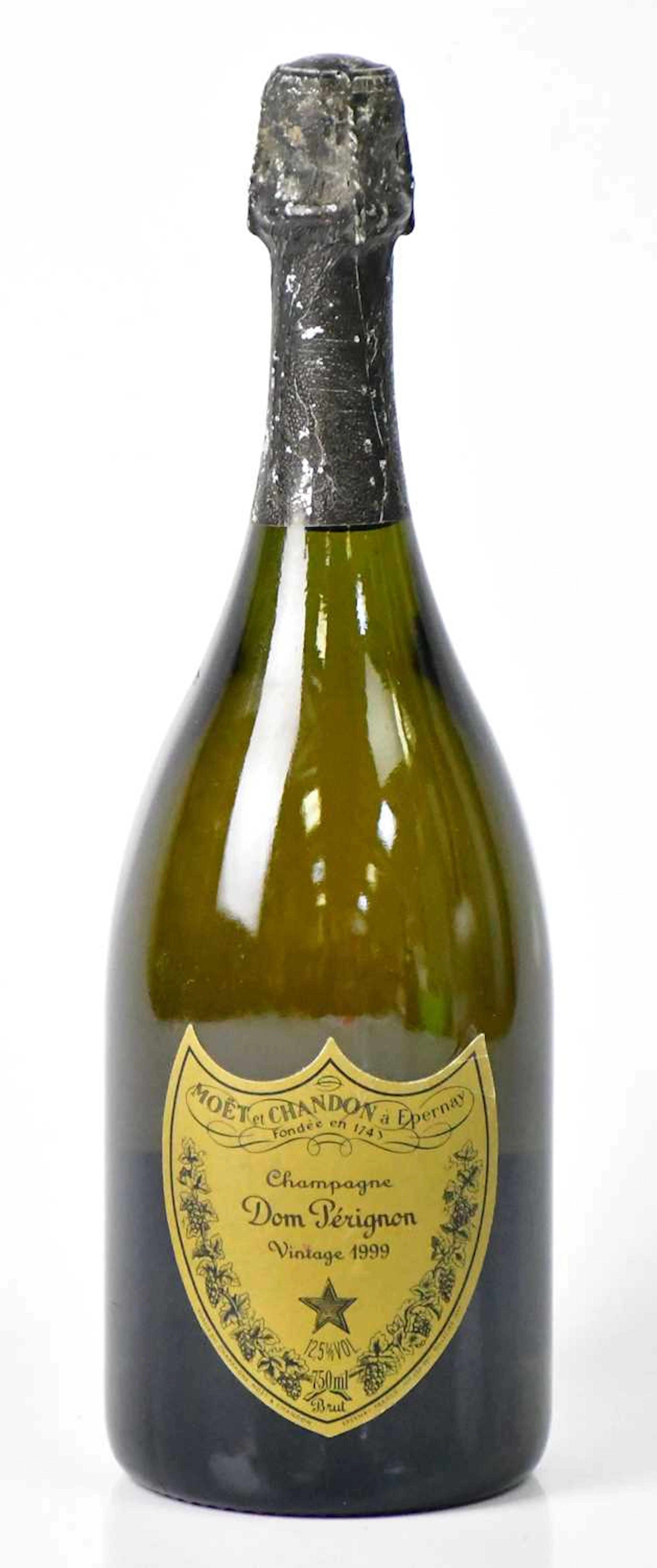 DOM PÉRIGNON; a bottle of Moët and Chandon champagne