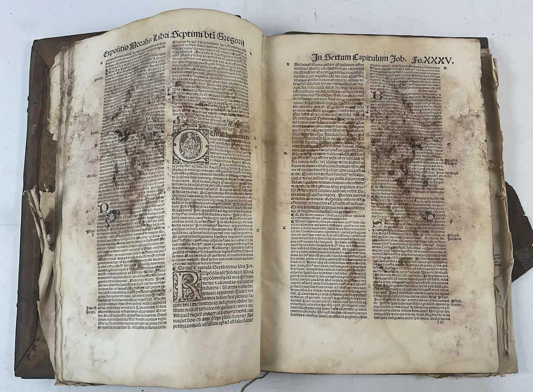 A possibly 18th century religous text book