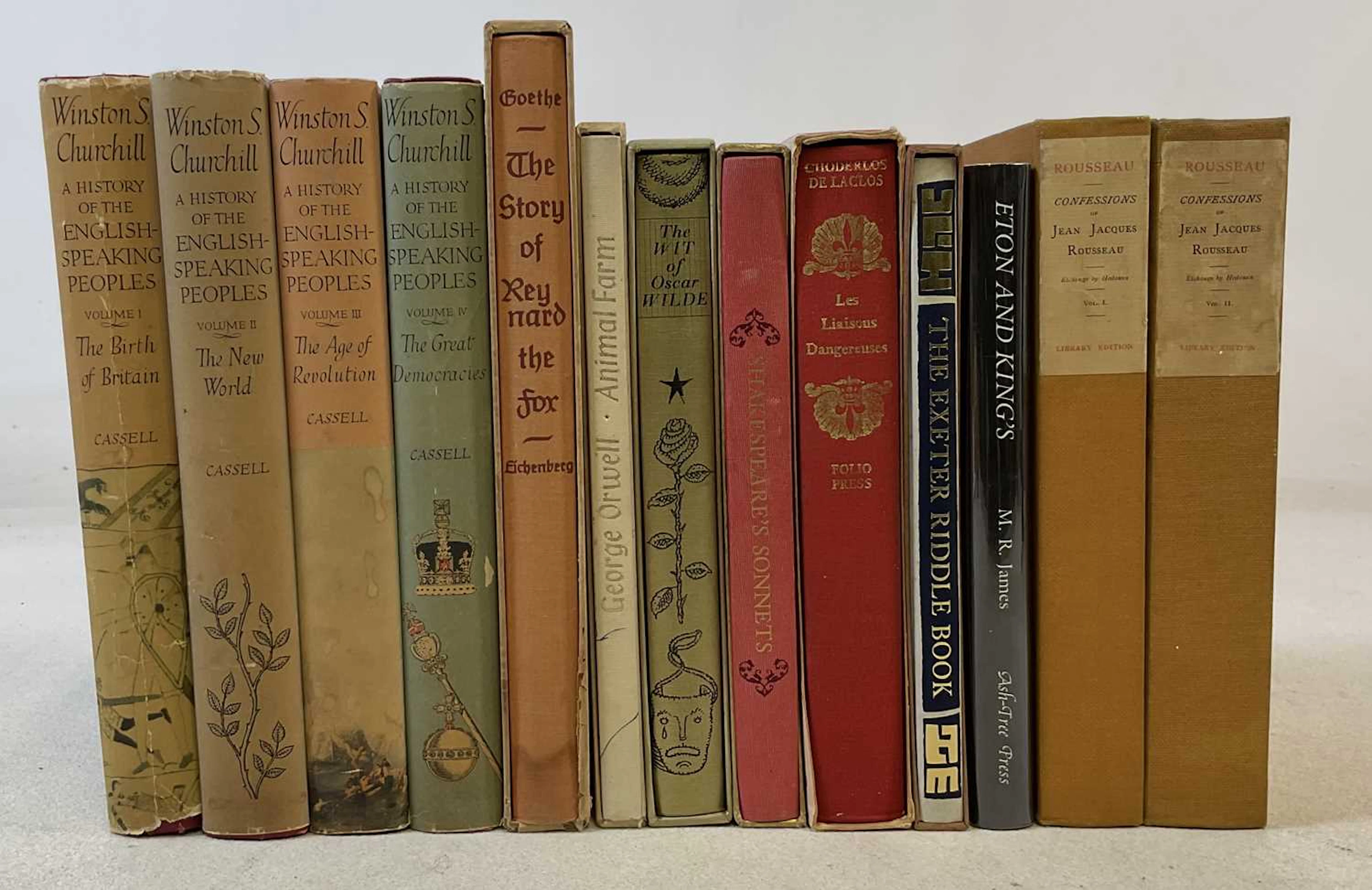 A miscellaneous collection of books comprising