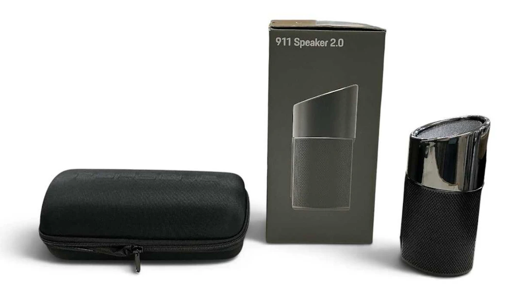 PORSCHE; a brand new boxed 911 bluetooth wireless speaker 2.0