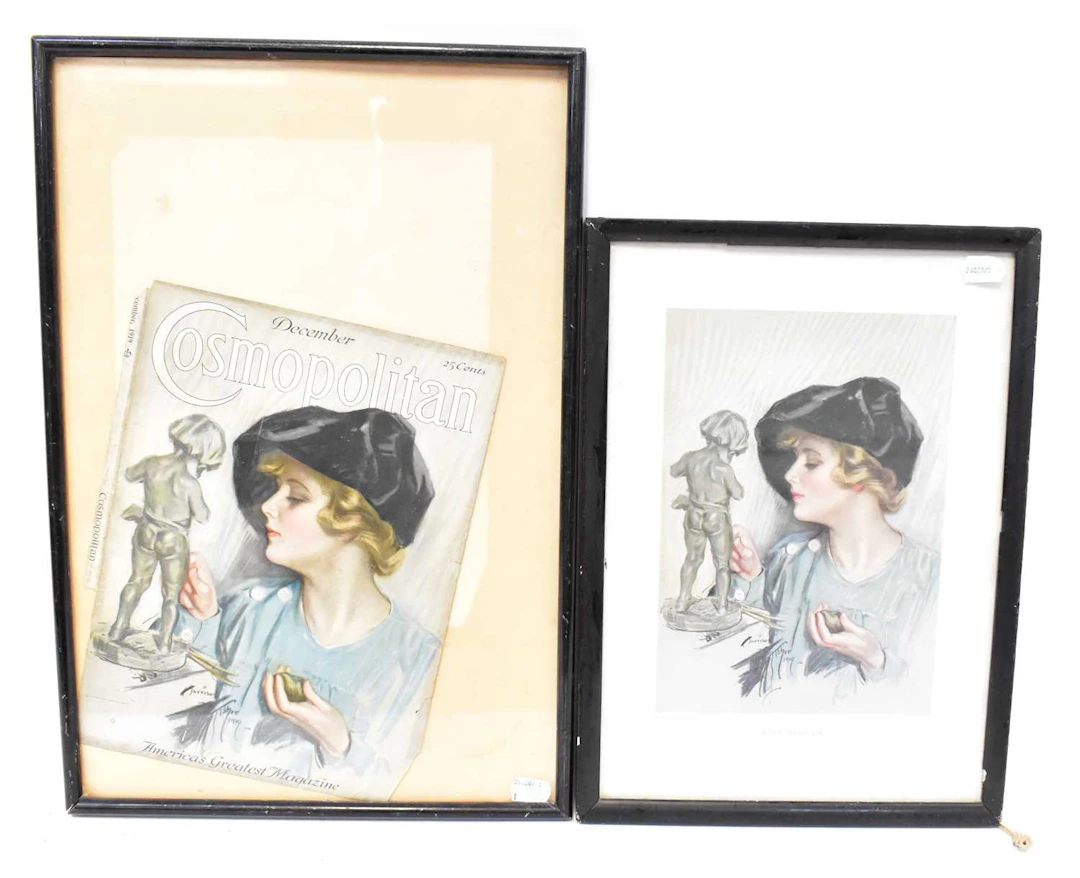 COSMOPOLITAN; a December 1916 magazine cover