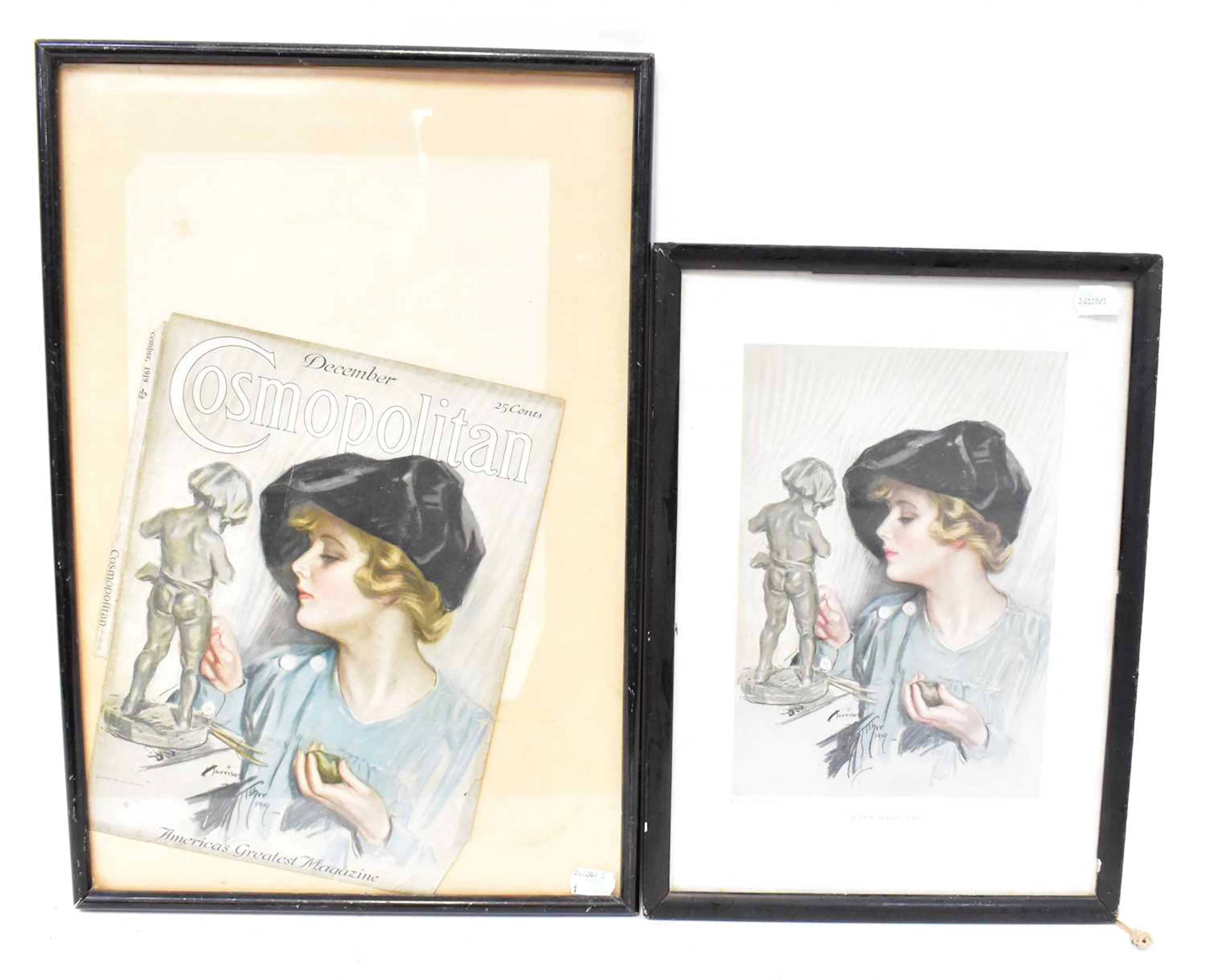 COSMOPOLITAN; a December 1916 magazine cover