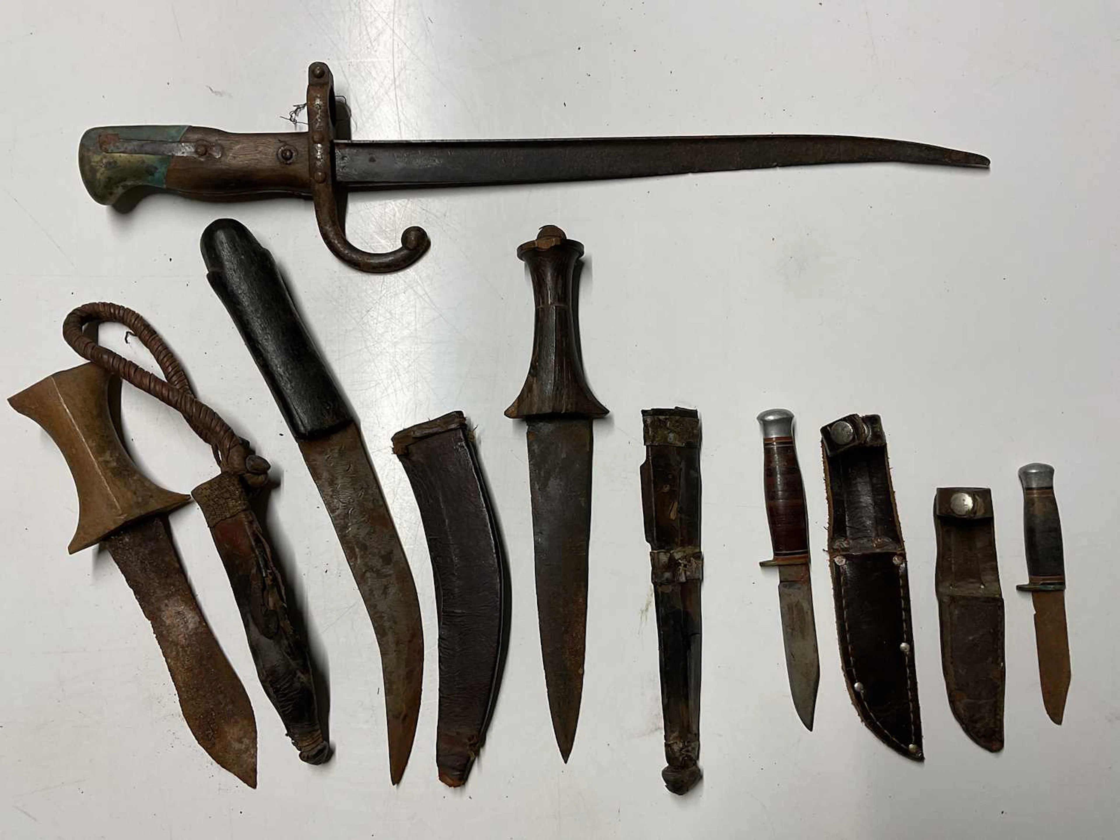Three Middle Eastern knives