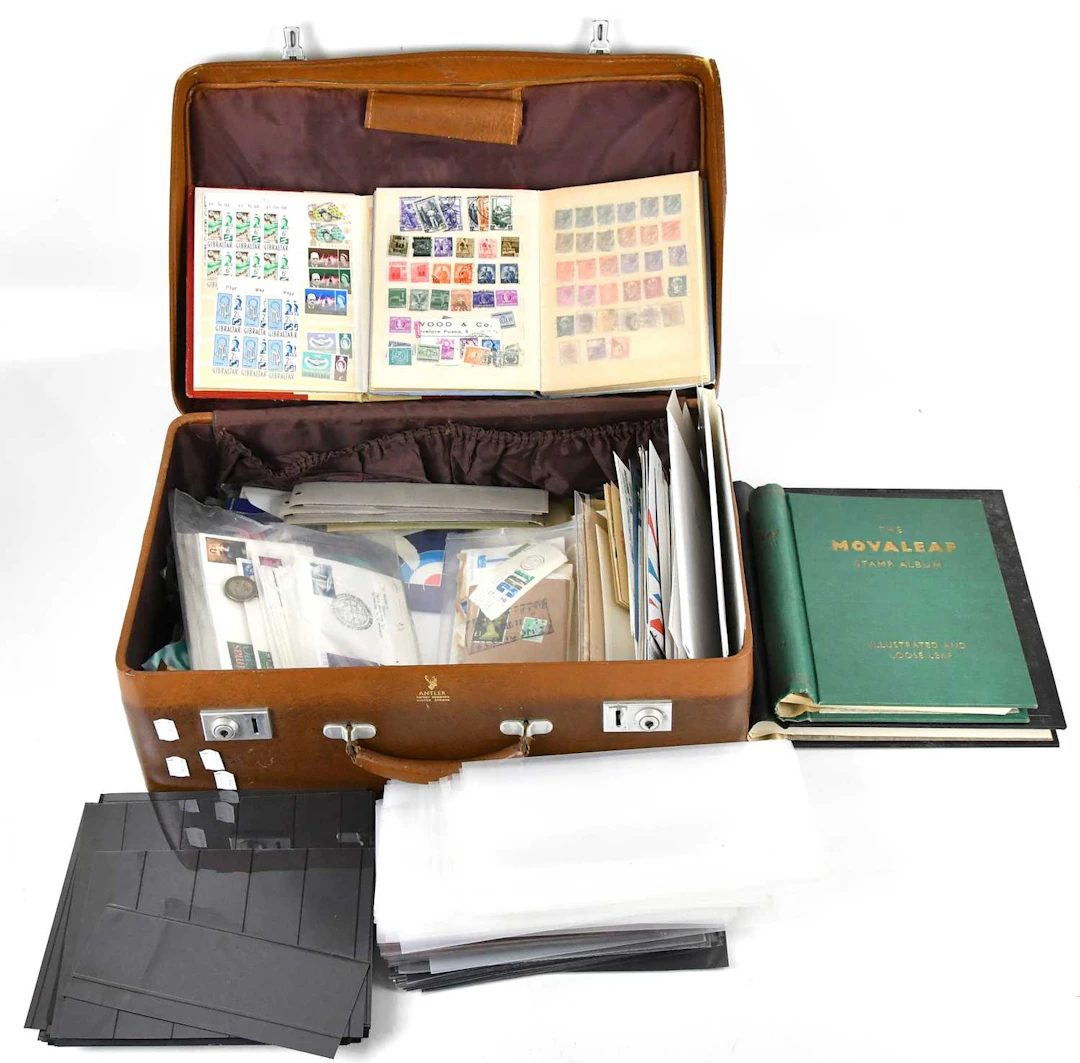 WORLD ACCUMULATION; in a small suitcase