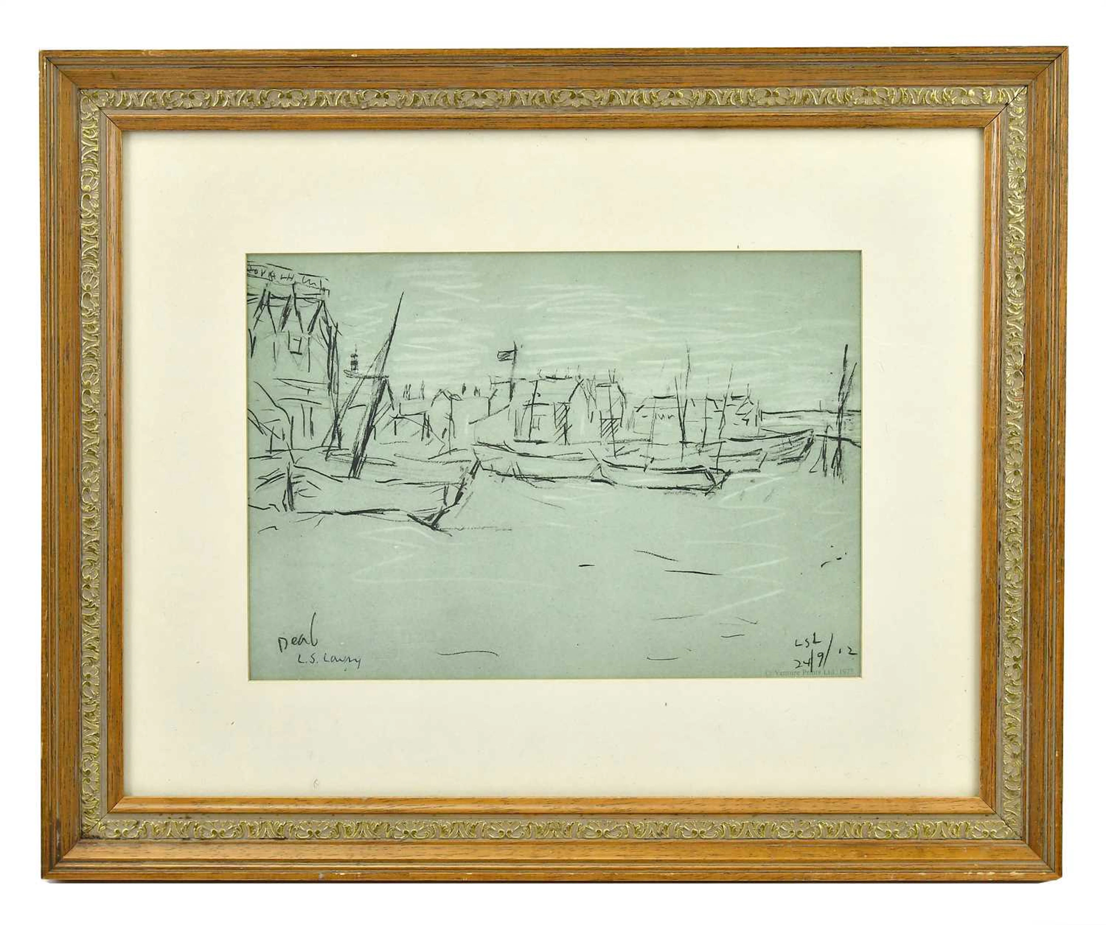 AFTER LAURENCE STEPHEN LOWRY RA RBA (1887-1976); print