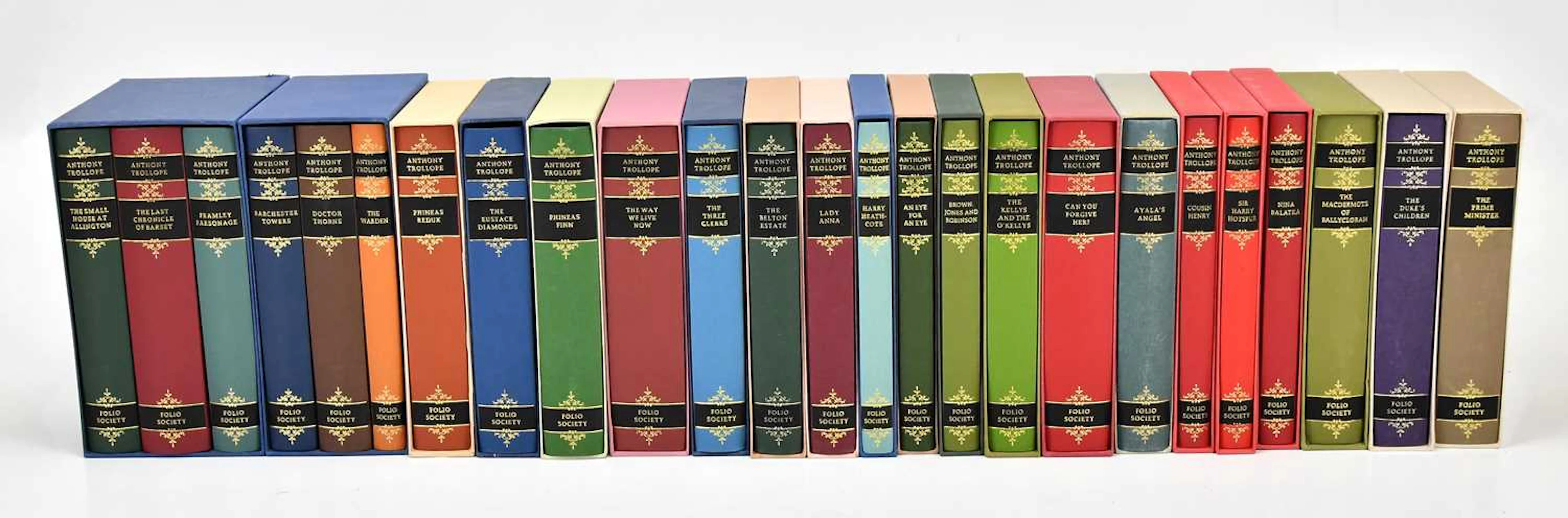 THE FOLIO SOCIETY; ANTHONY TROLLOPE