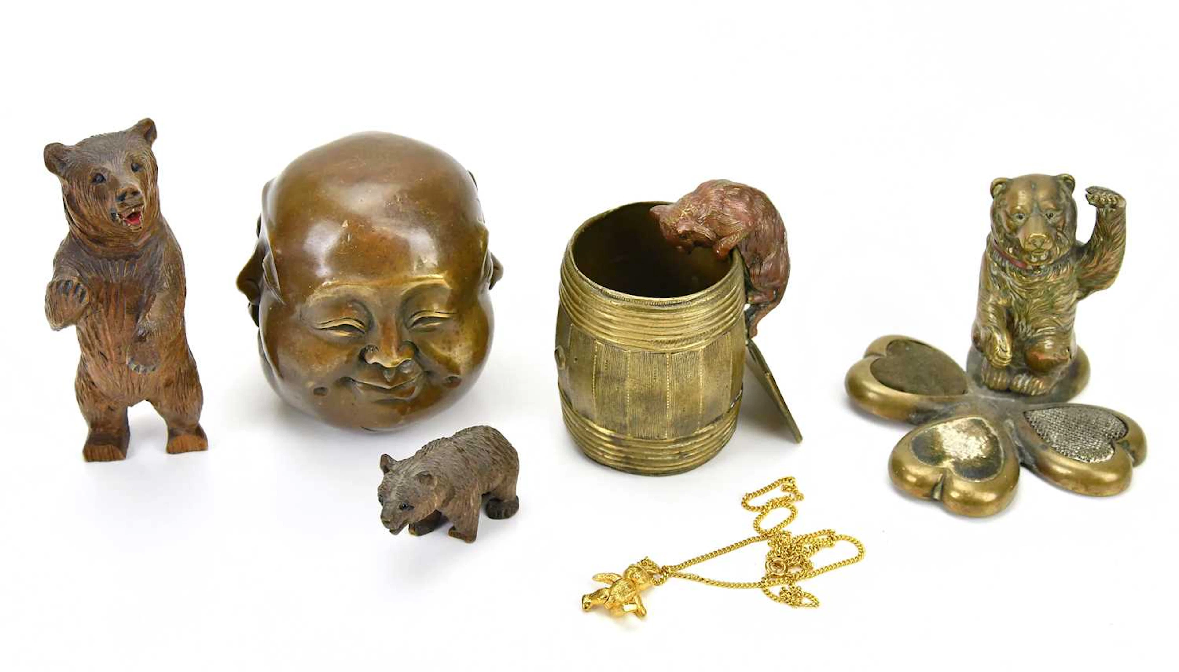 A small group of collectors' items