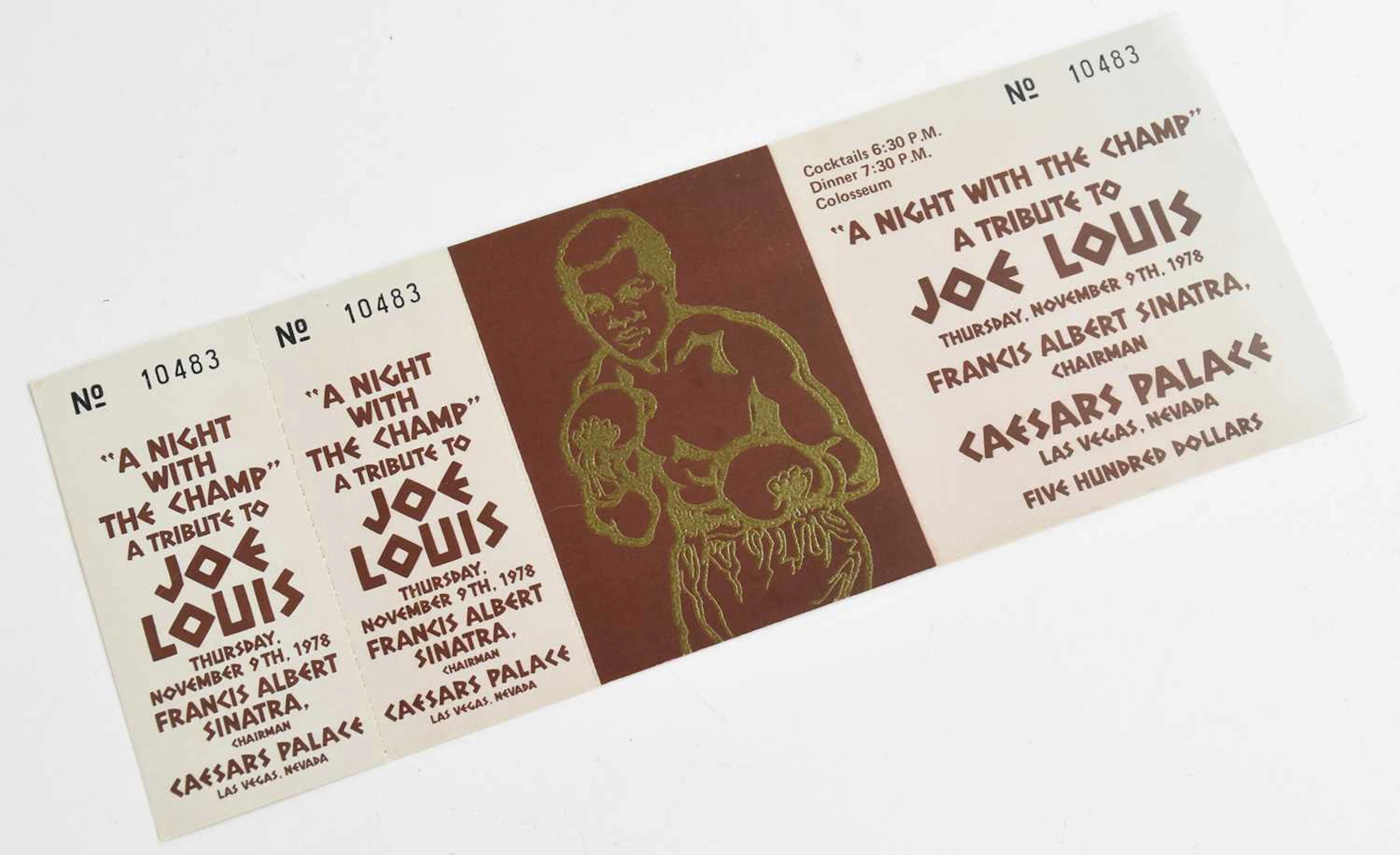 BOXING INTEREST; 'A Night with The Champ' a tribute to Joe Louis