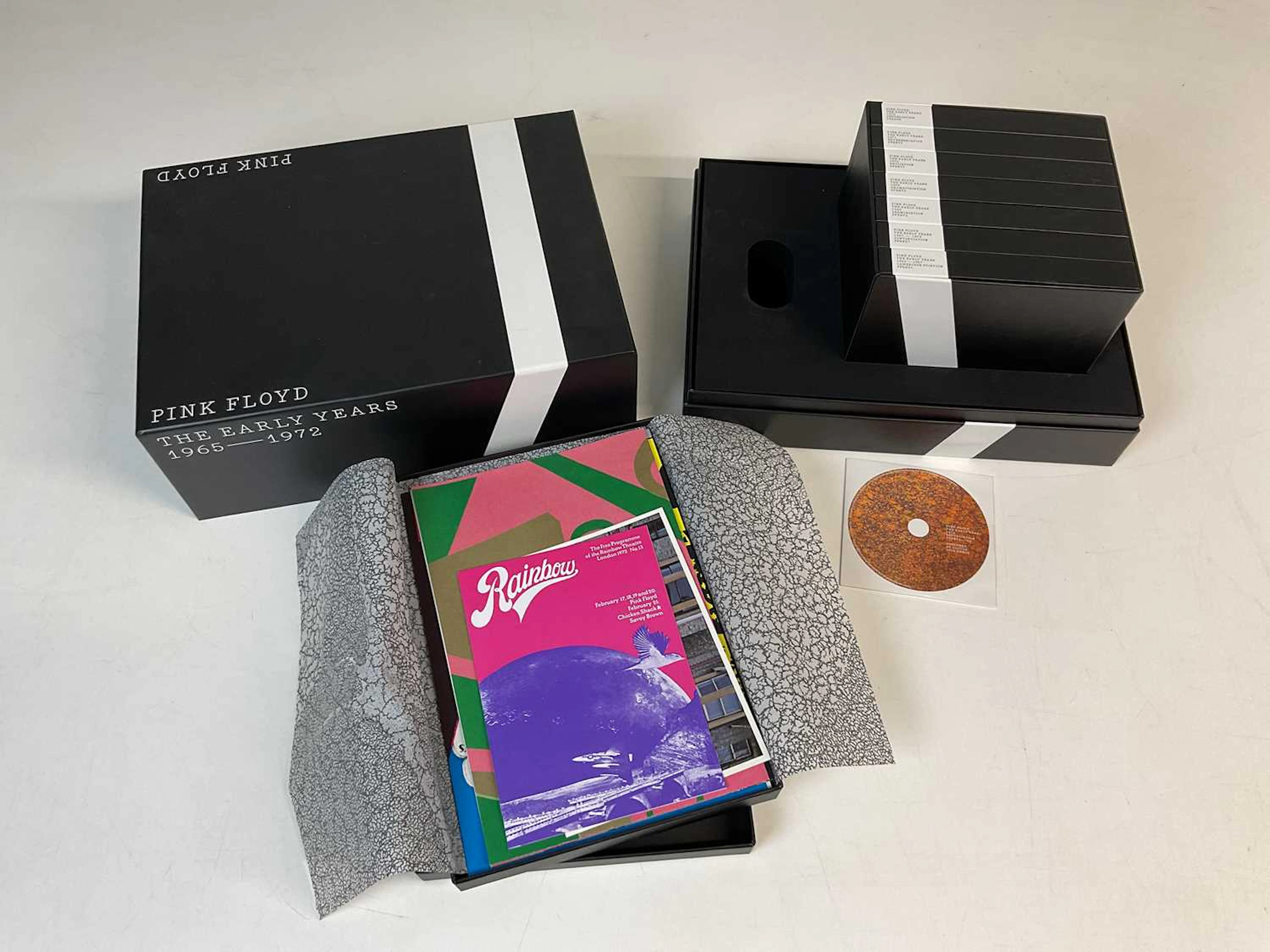 PINK FLOYD; a boxed gift set containing rare and...