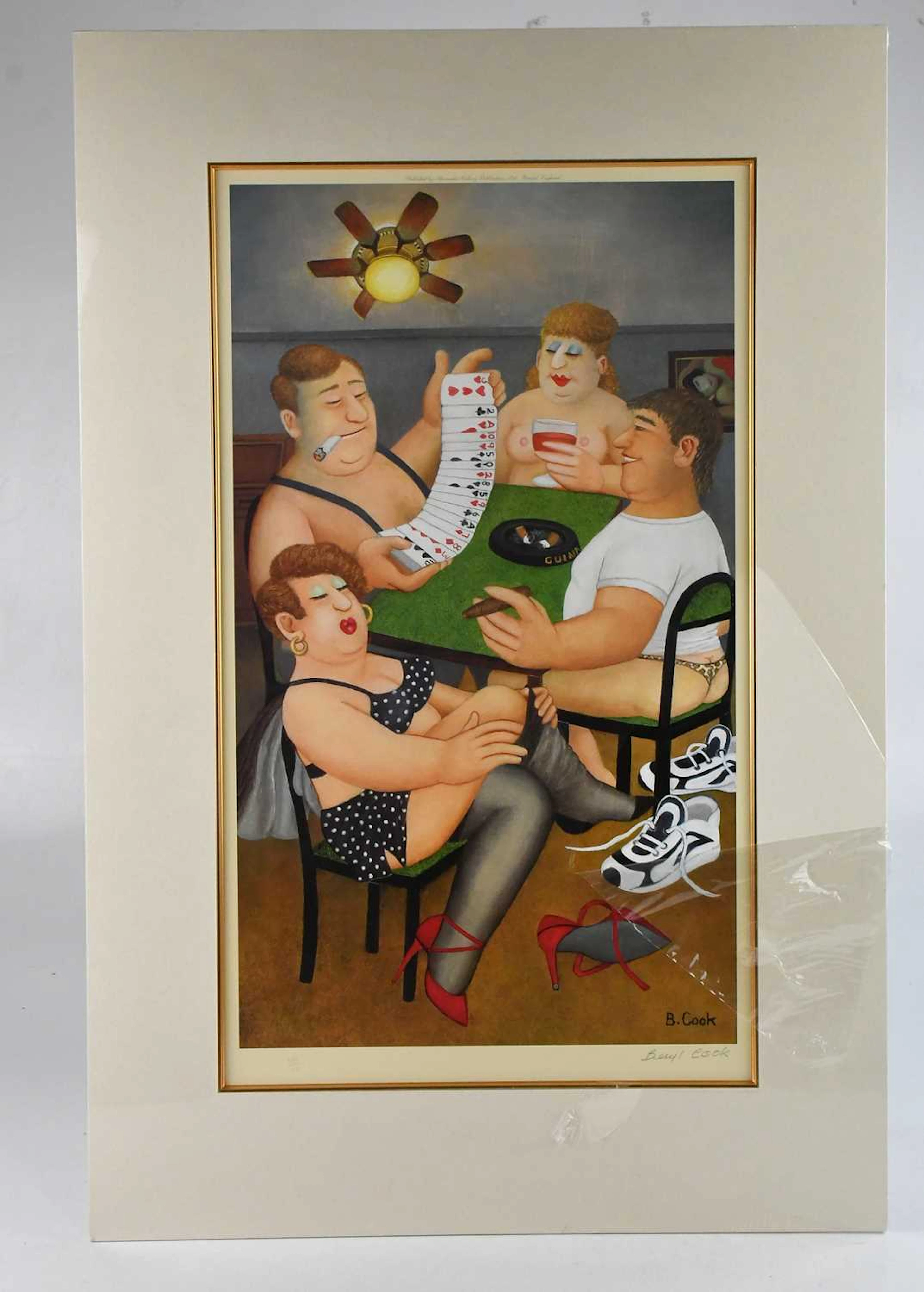BERYL COOK (1926-2008); pencil signed limited edition print