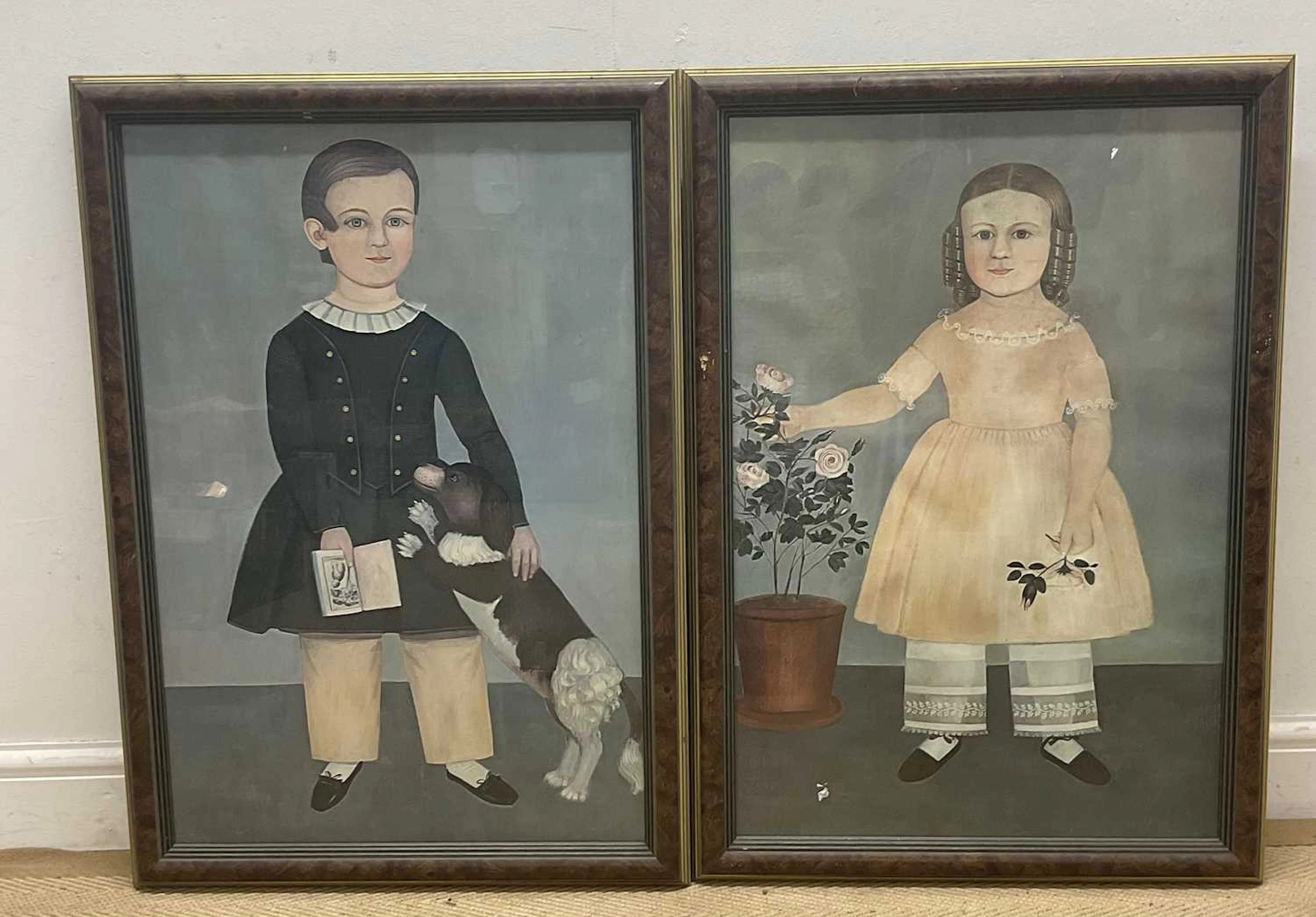 UNATTRIBUTED; two prints titled