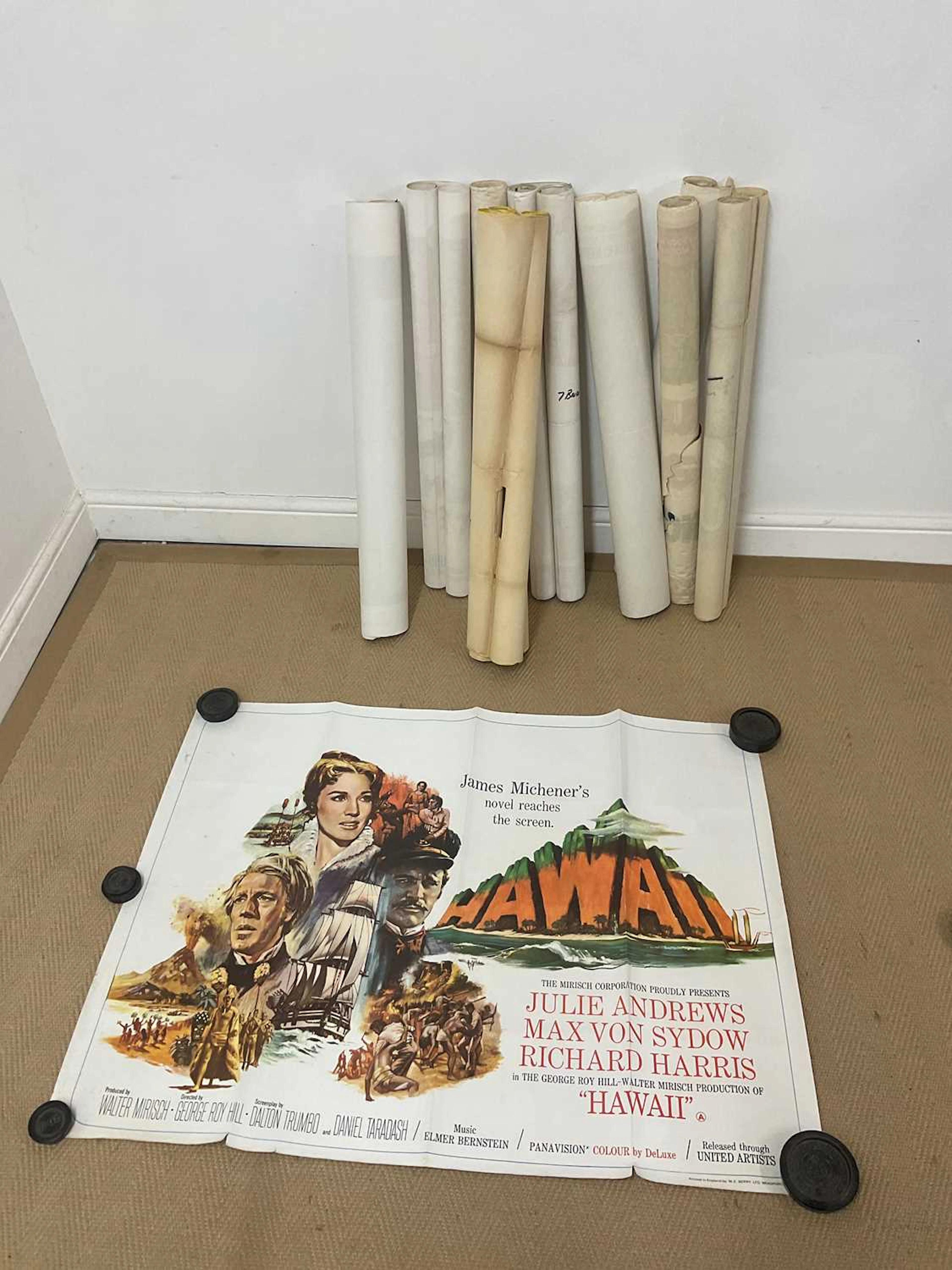 A collection of ten film posters comprising 'Stalag 1'