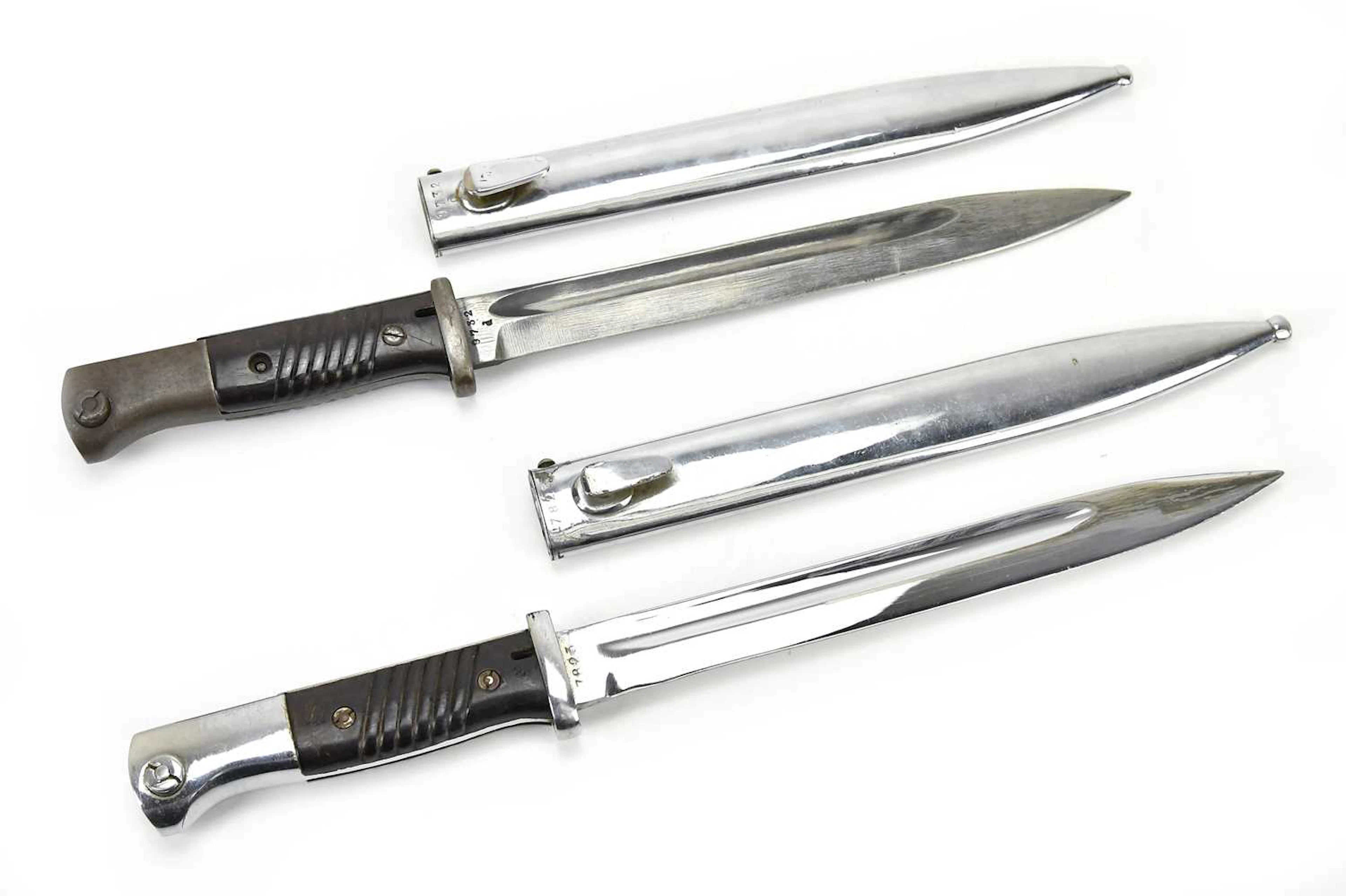 Two K98 bayonets