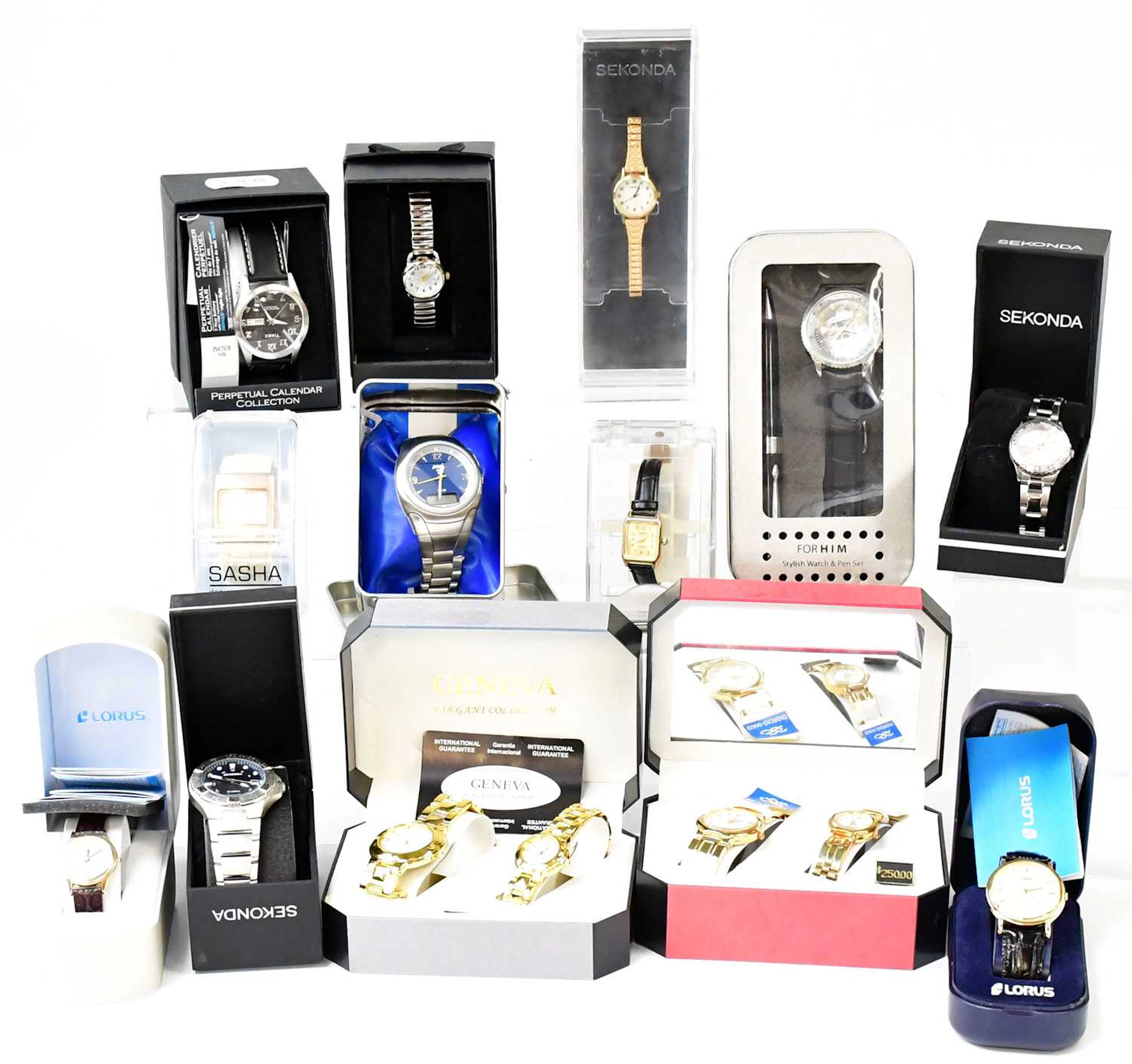 A mixed lot of modern fashion watches