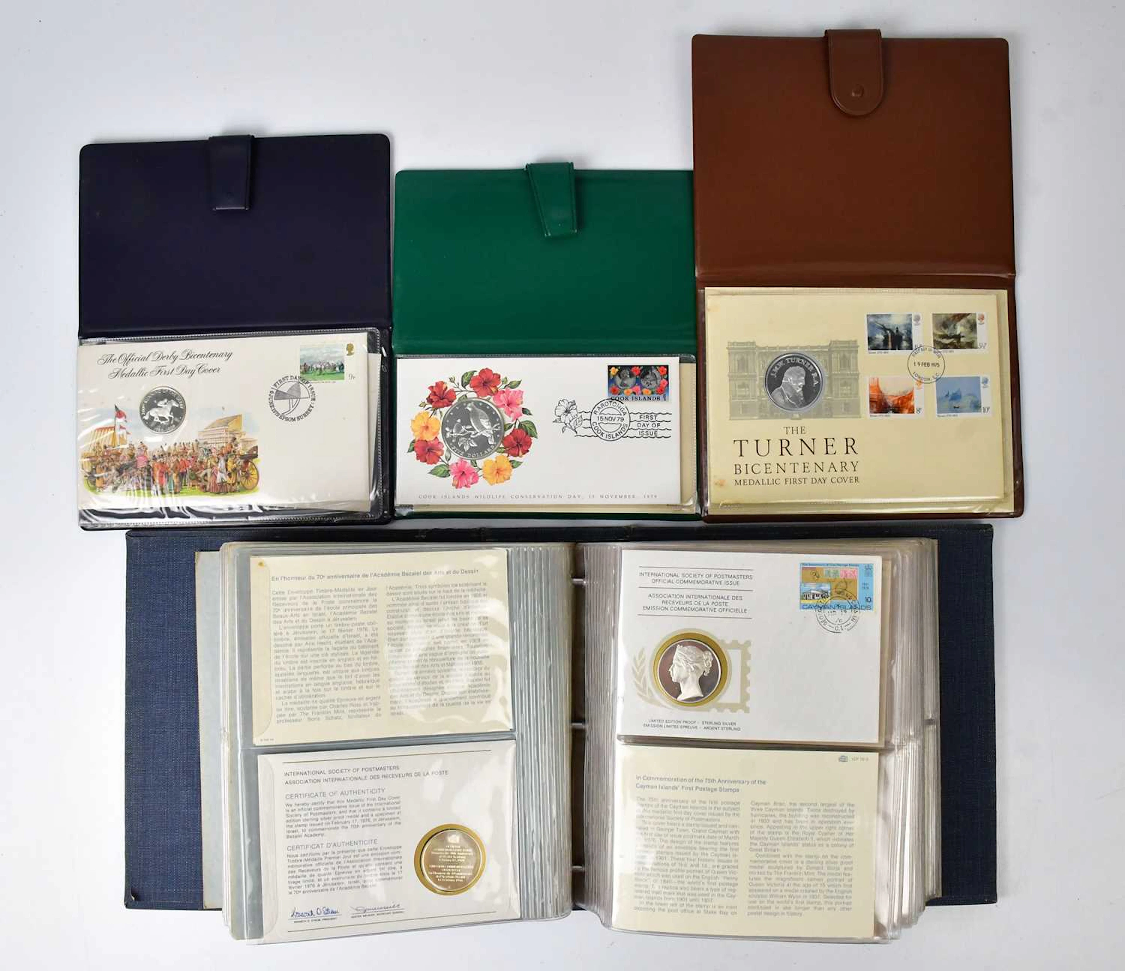 INTERNATIONAL SOCIETY OF POSTMASTERS; a 1970s folder...