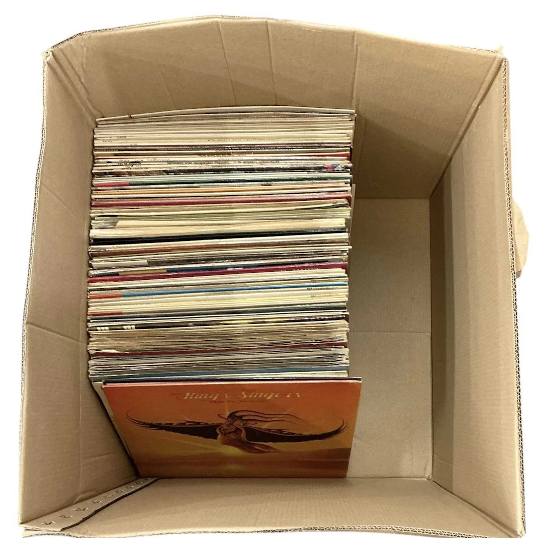 A collection of approximately one hundred assorted classical records