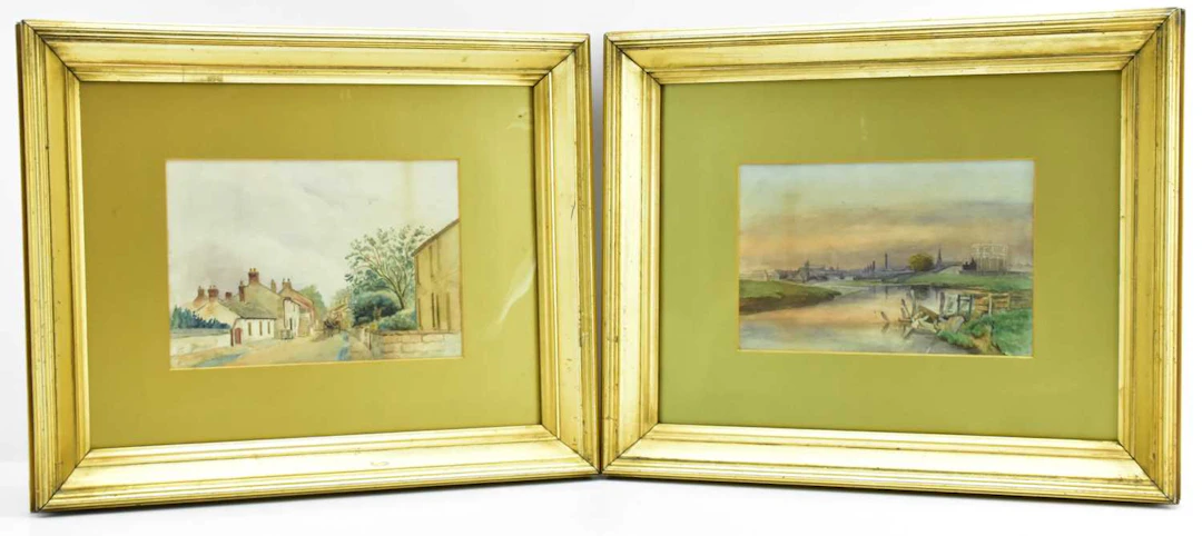 Two late 19th/early 20th century watercolours