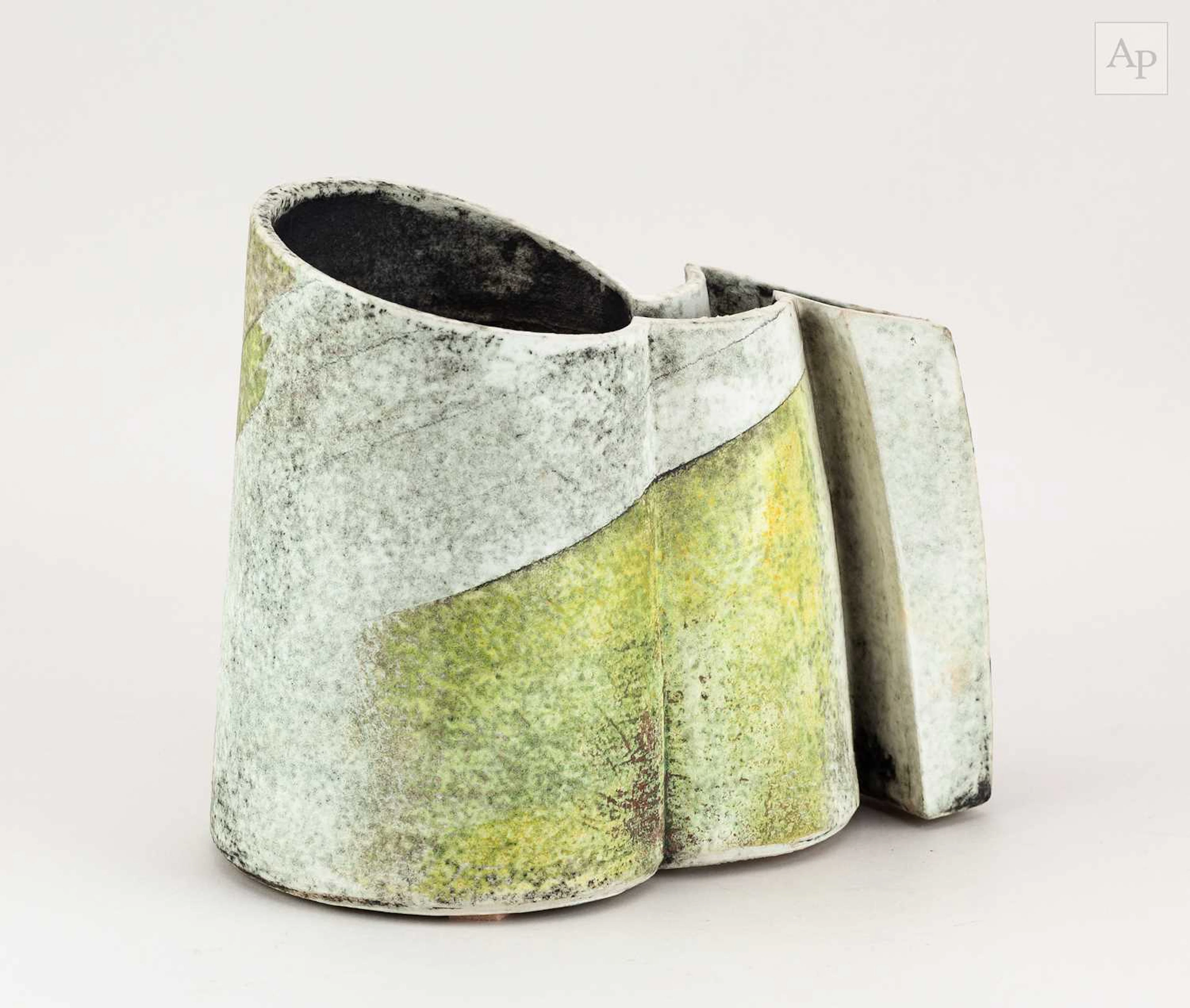 JOHN HIGGINS (born 1947); a high fired earthenware...