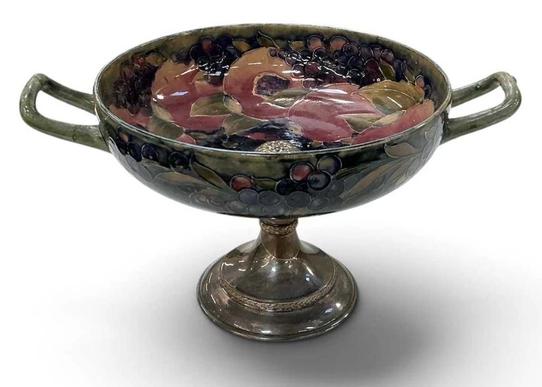 WILLIAM MOORCROFT; an early 20th century hand painted art...