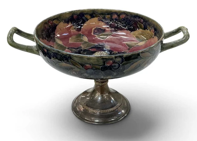 WILLIAM MOORCROFT; an early 20th century hand painted art...