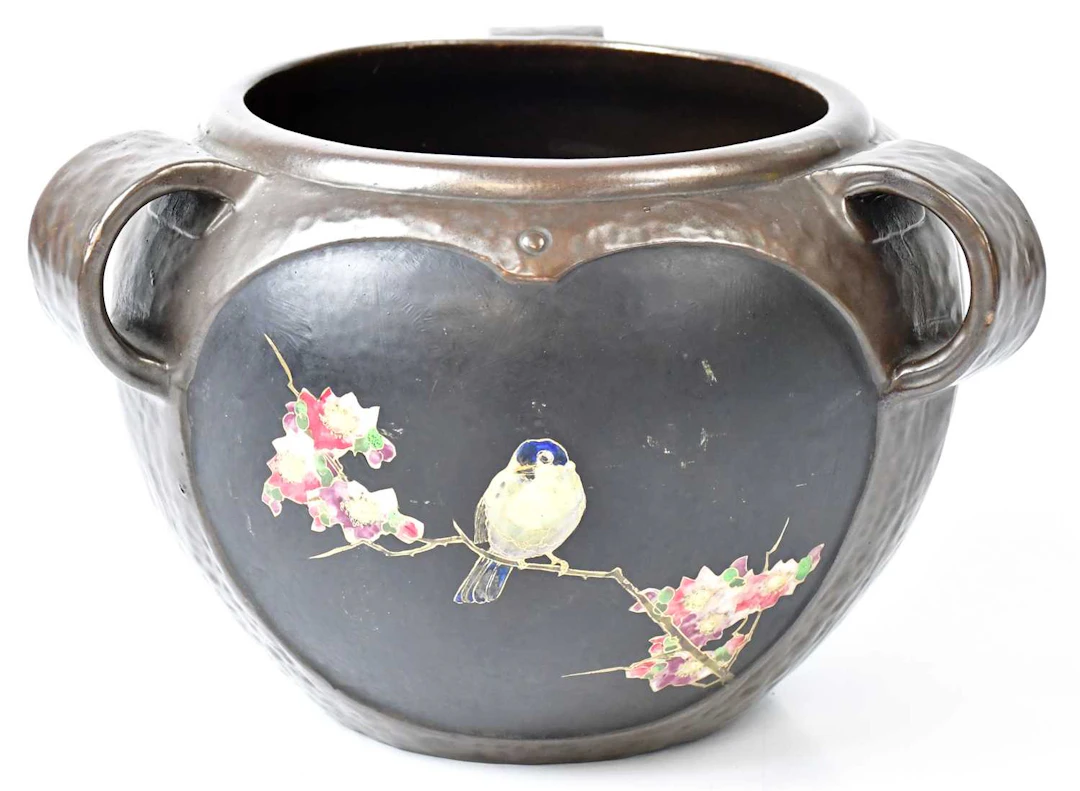 BRETBY; a three-handled jardinière
