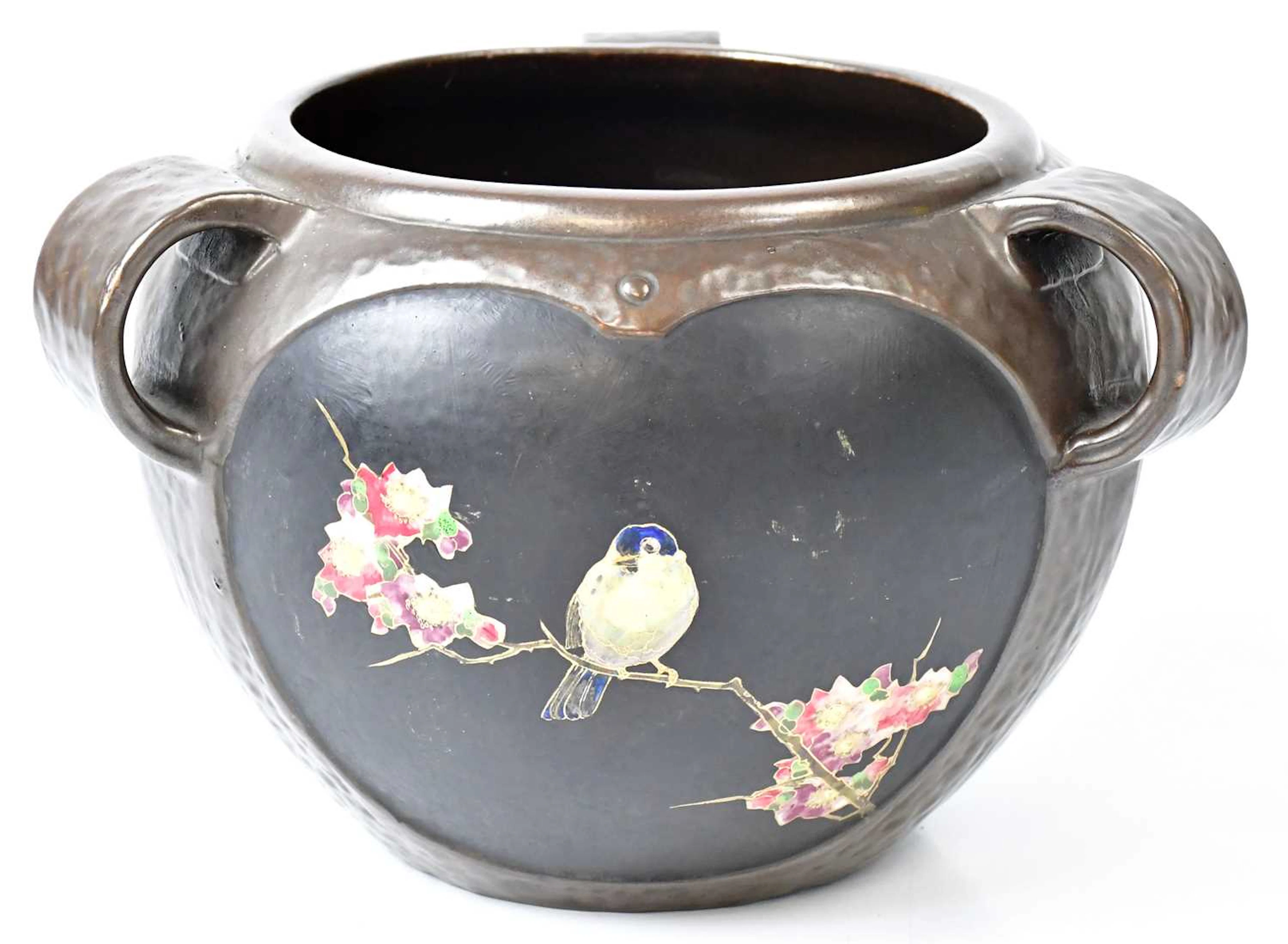 BRETBY; a three-handled jardinière