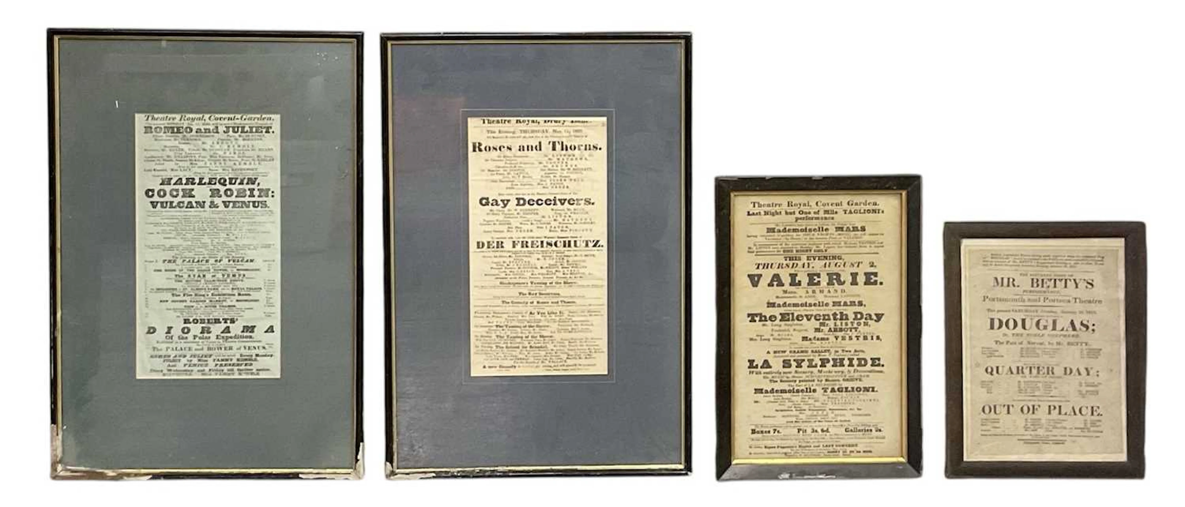 A theatre poster from 1813