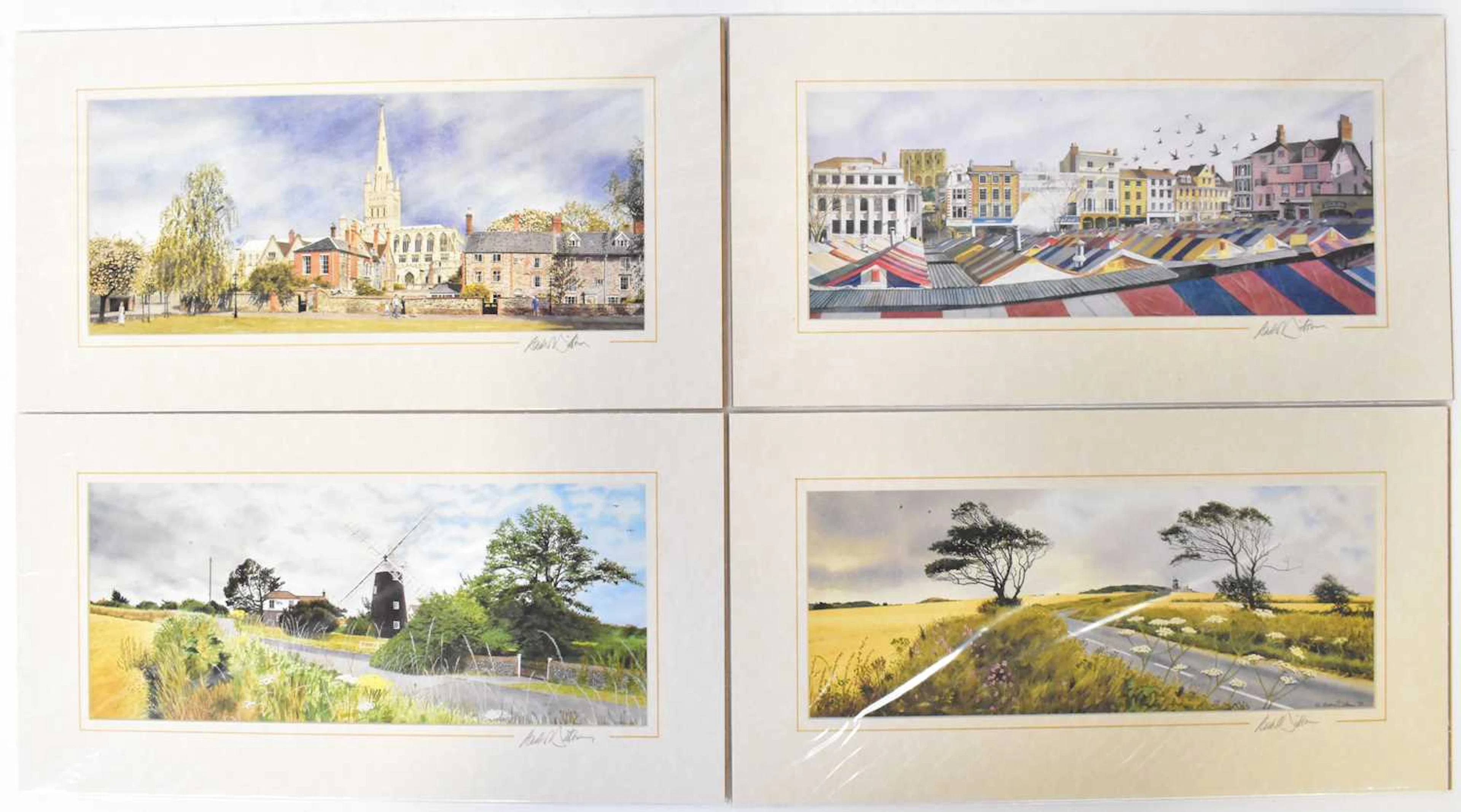 ANDREW DIBBEN (born 1941); twenty-two signed prints
