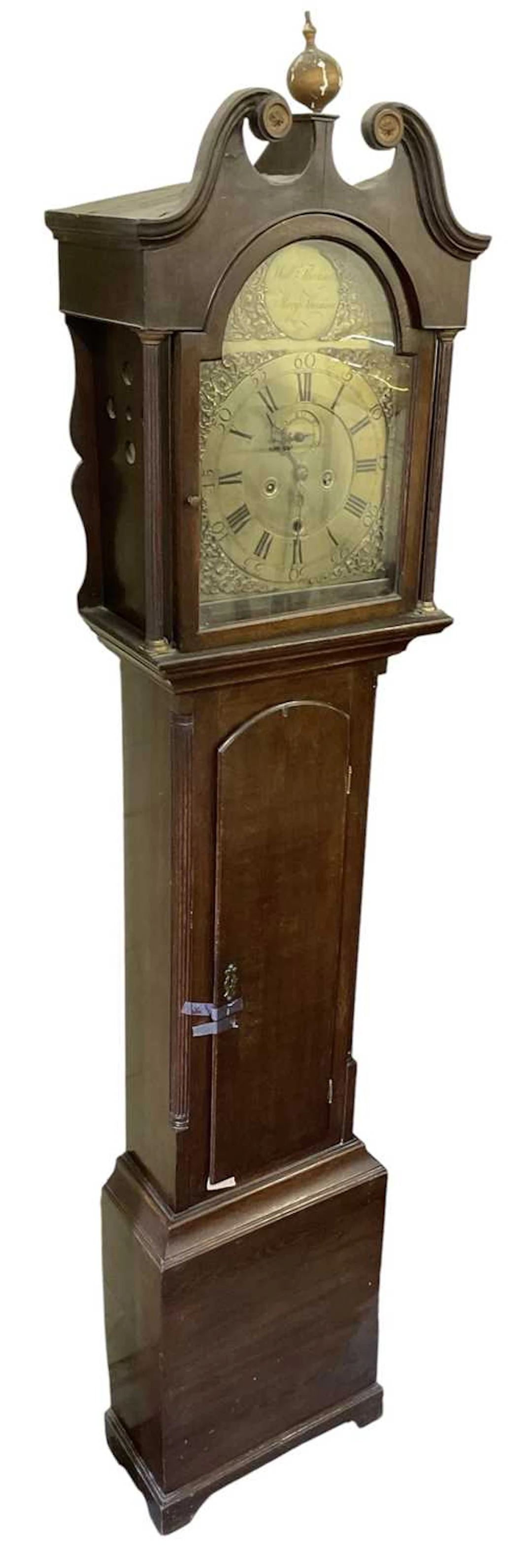 WILLIAM THOMPSON & MARGARET THOMPSON; a 19th century oak...