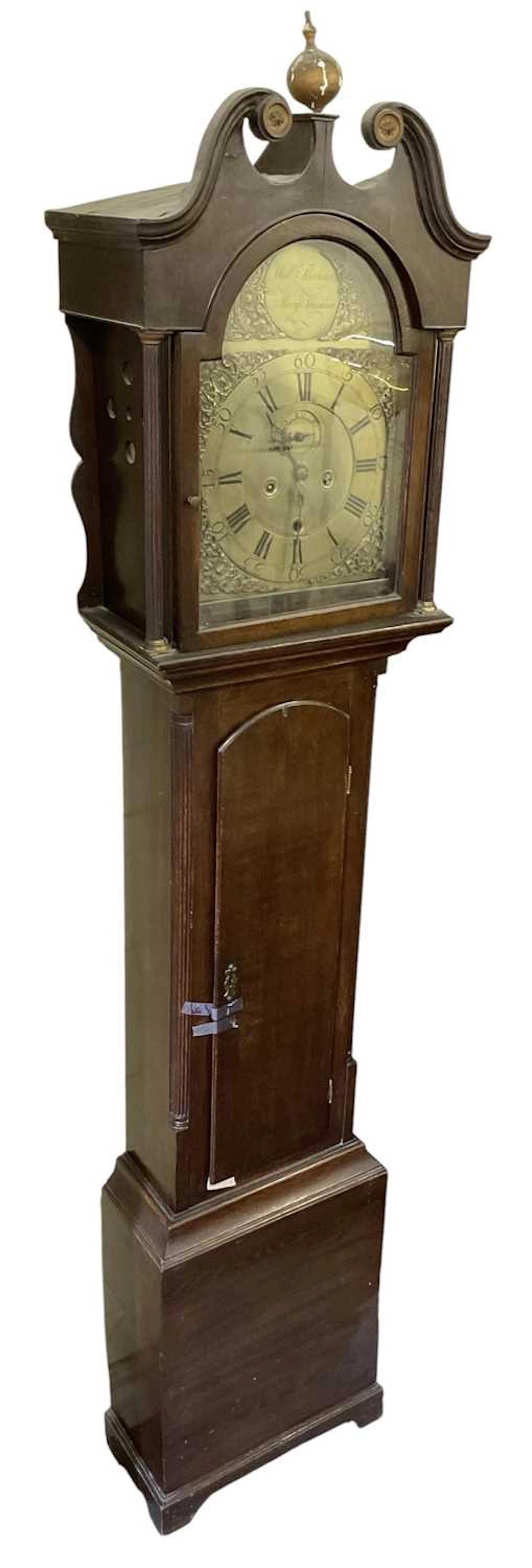 WILLIAM THOMPSON & MARGARET THOMPSON; a 19th century oak...