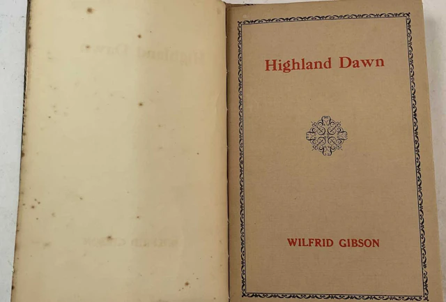 WILFRID GIBSON; Highland Dawn