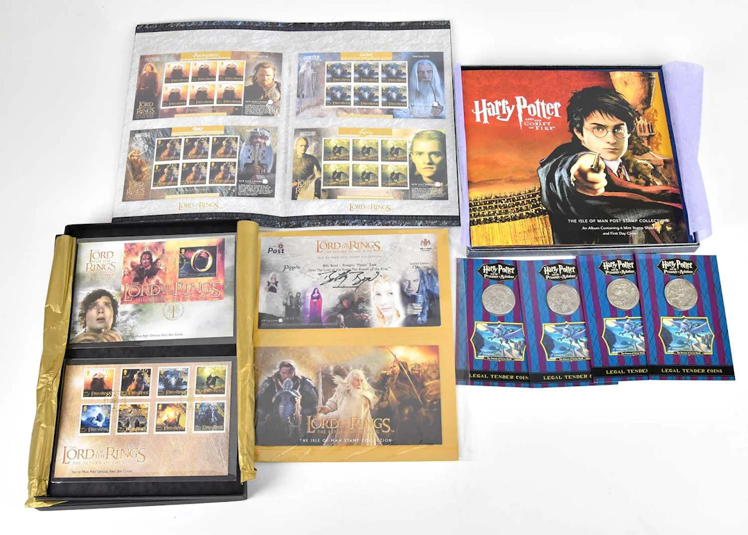 GREAT BRITAIN; The Lord of The Rings Isle of Man box collection