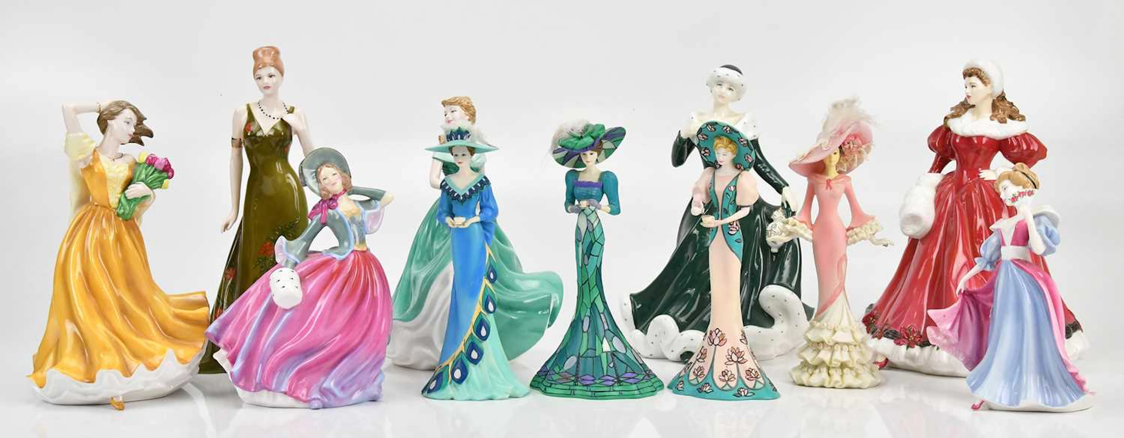 ROYAL DOULTON; a collection of six figures comprising ‘All My Love’
