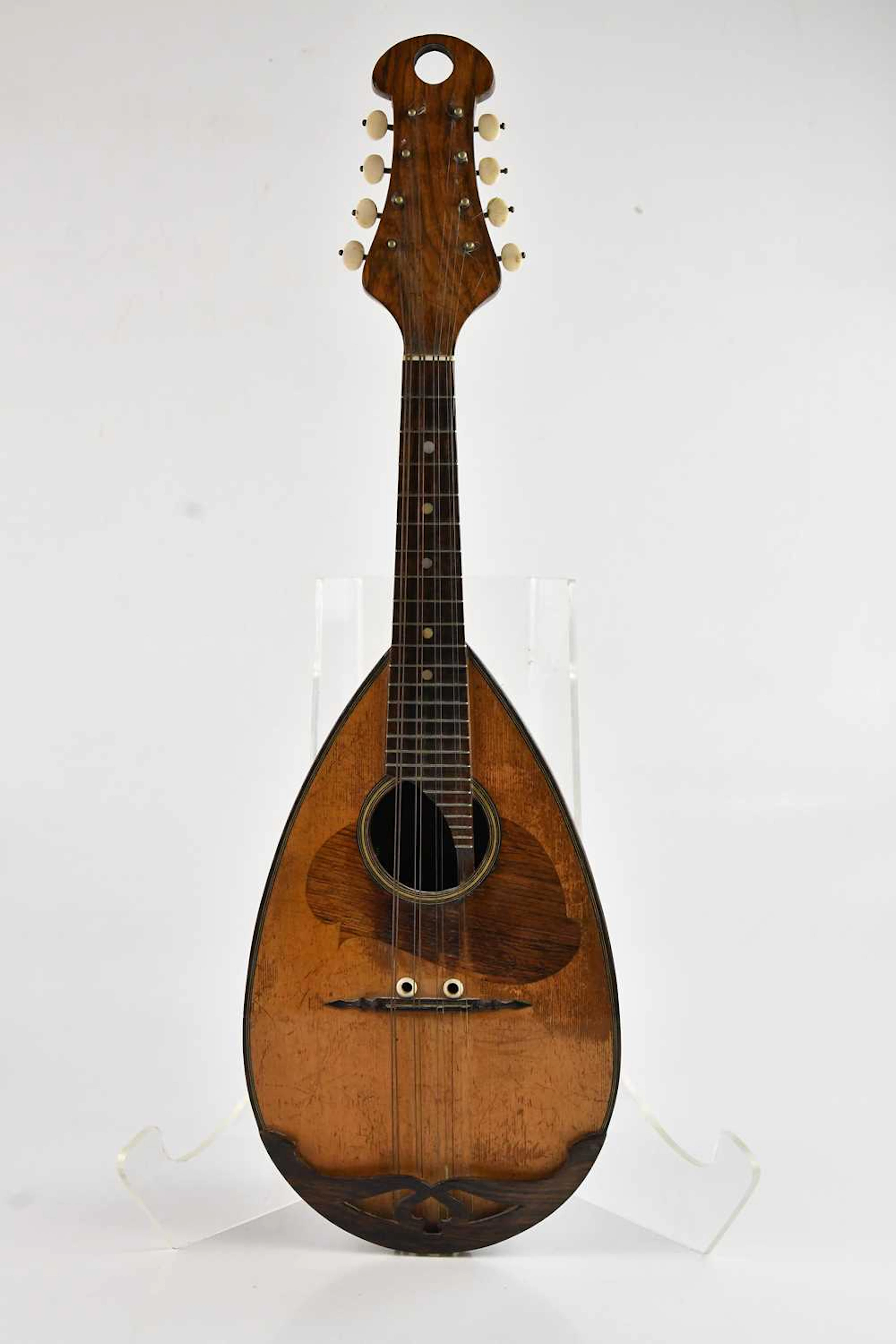 RAFFAELE CALACE; a Neapolitan bowl back mandolin