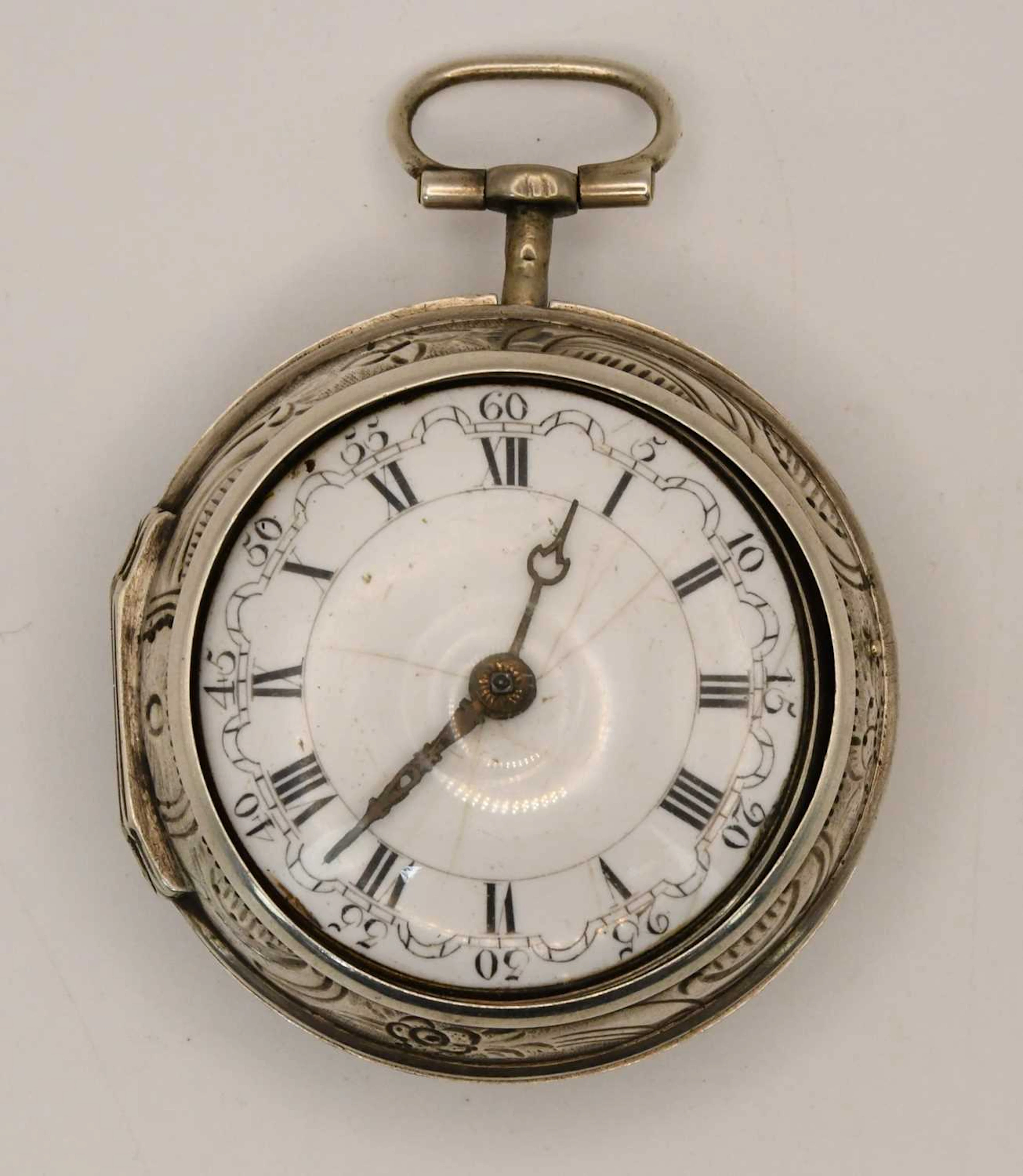 An 18th century George III hallmarked silver repoussé...