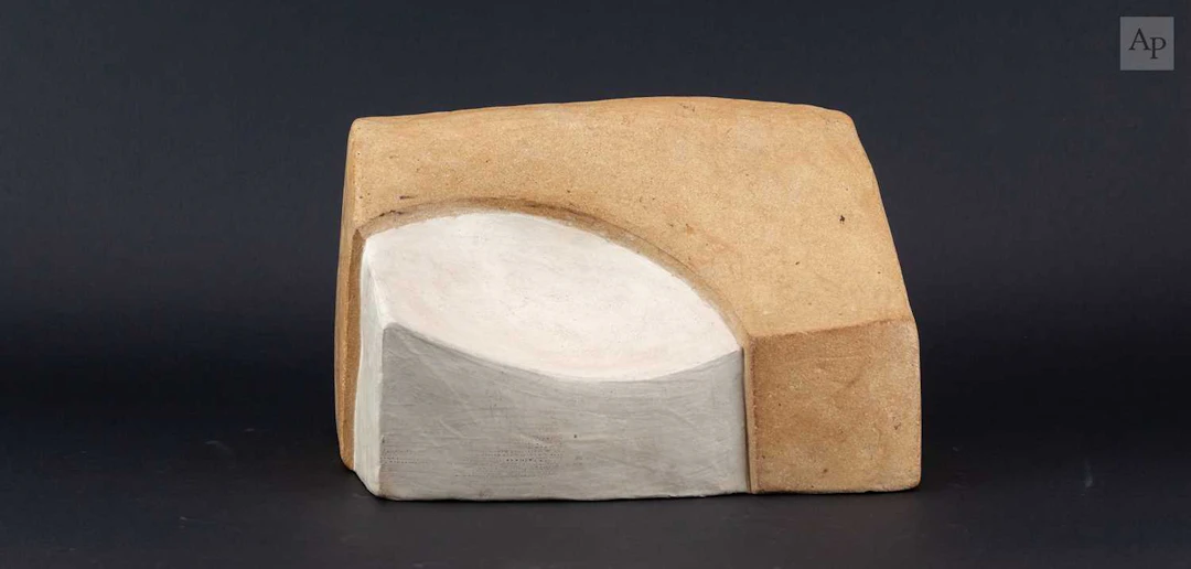 SARAH WALTON (born 1945); 'Quarried Hillside'